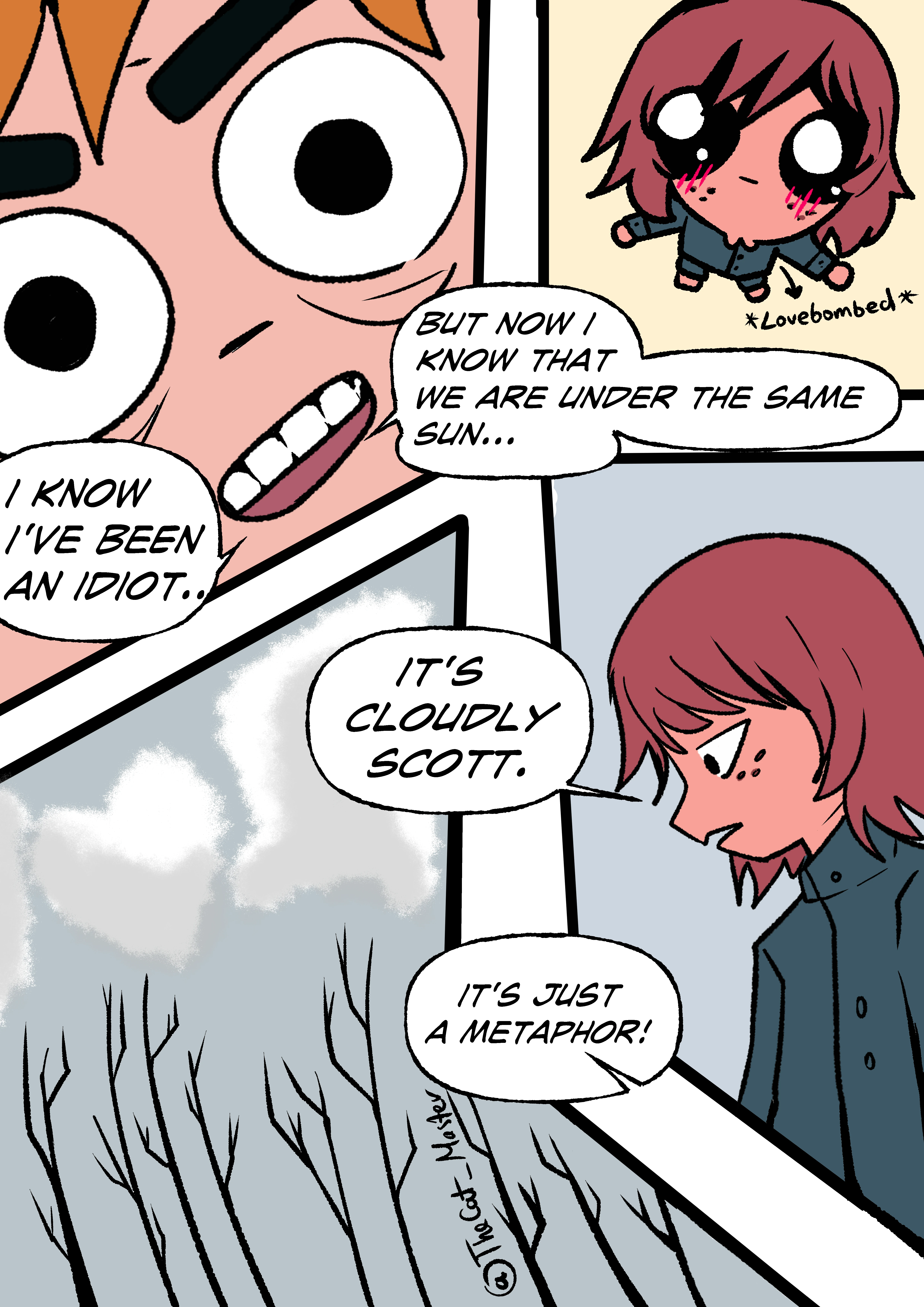 Kim Pine Vs Her True Feelings porn comic picture 34