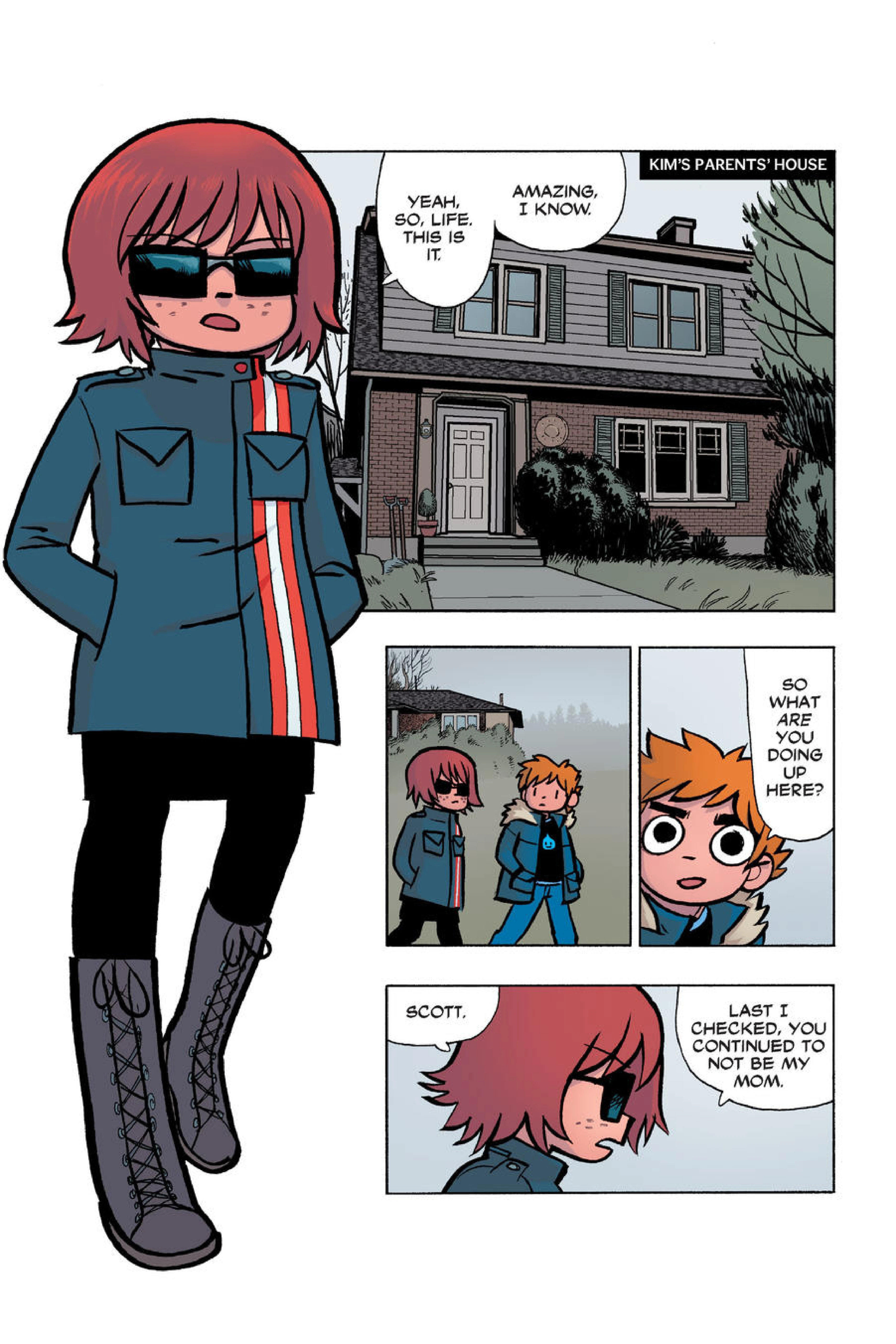 Kim Pine Vs Her True Feelings porn comic picture 5