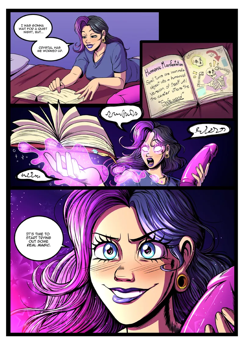 Kinky Magic 1 porn comic picture 16