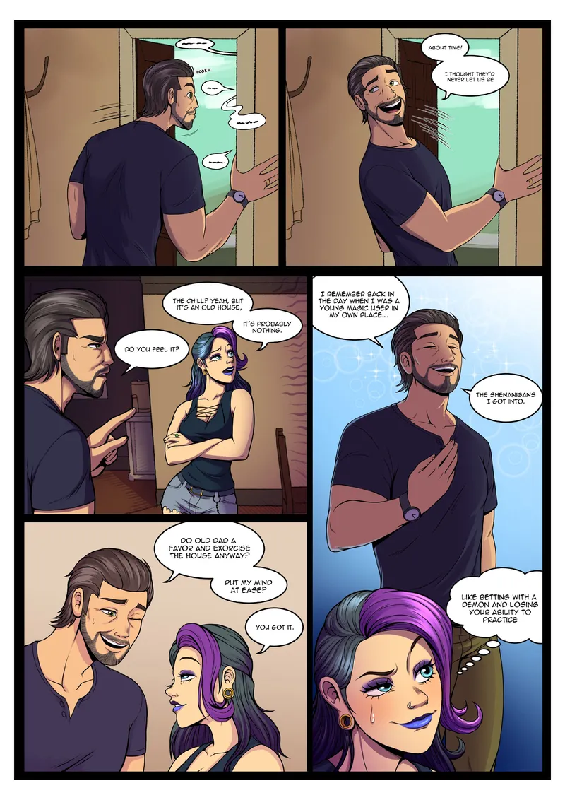 Kinky Magic 1 porn comic picture 4