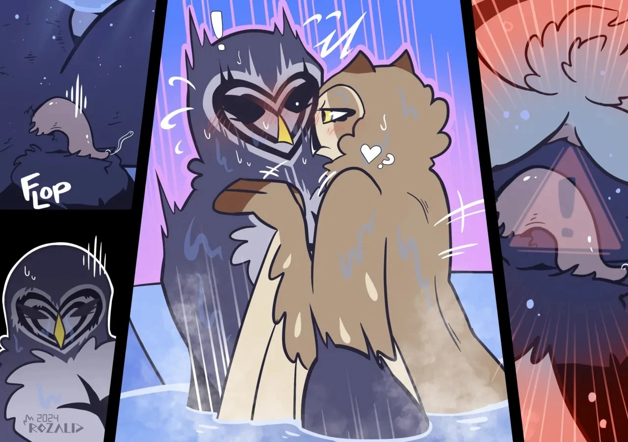 Kinky Owls: Going Wild porn comic picture 11