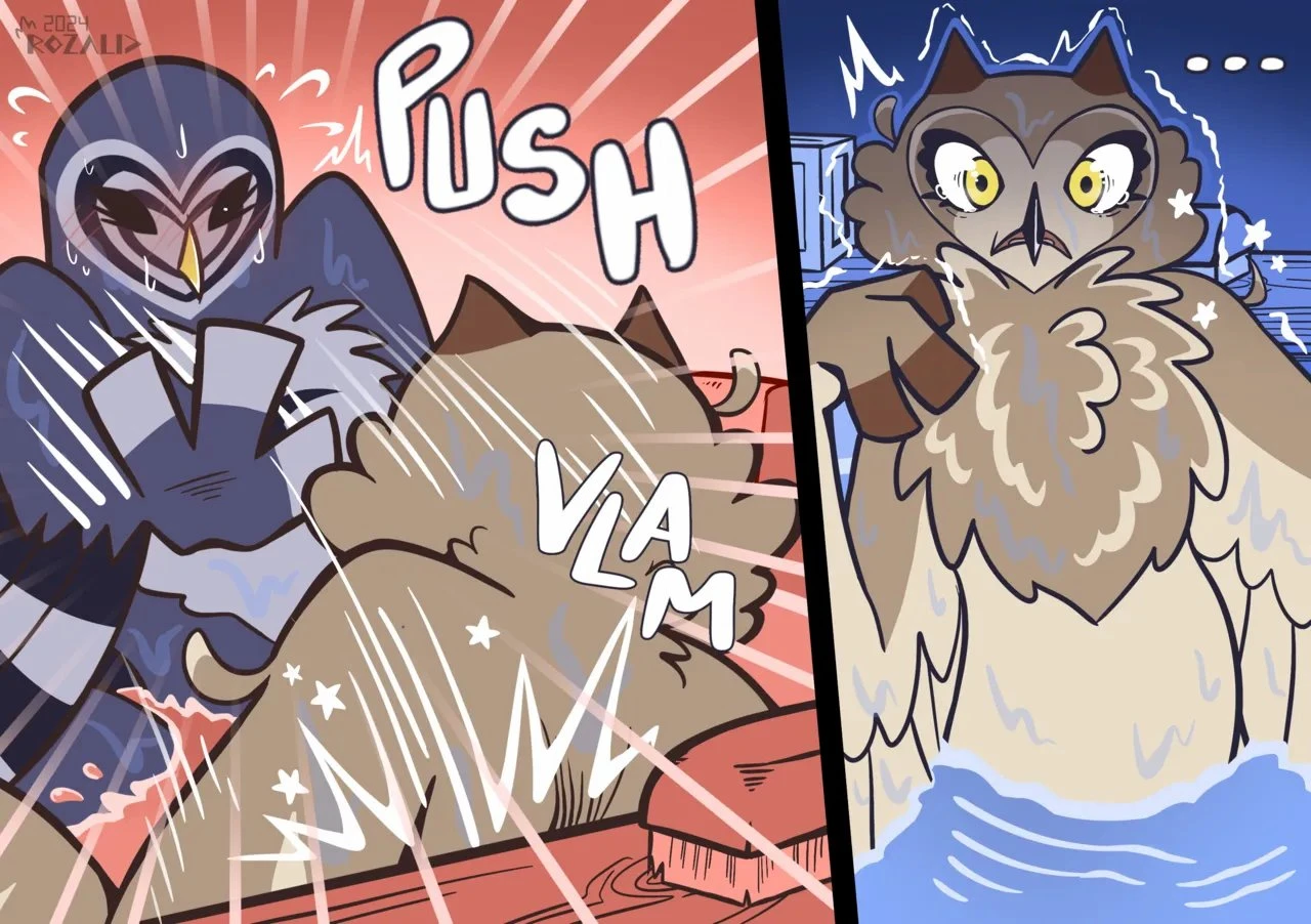 Kinky Owls: Going Wild porn comic picture 12