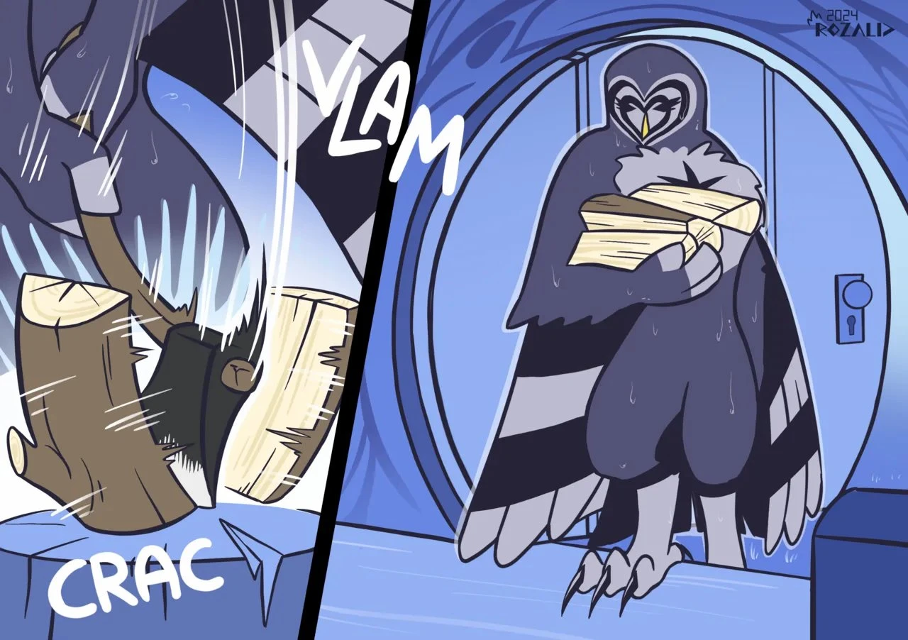 Kinky Owls: Going Wild porn comic picture 2