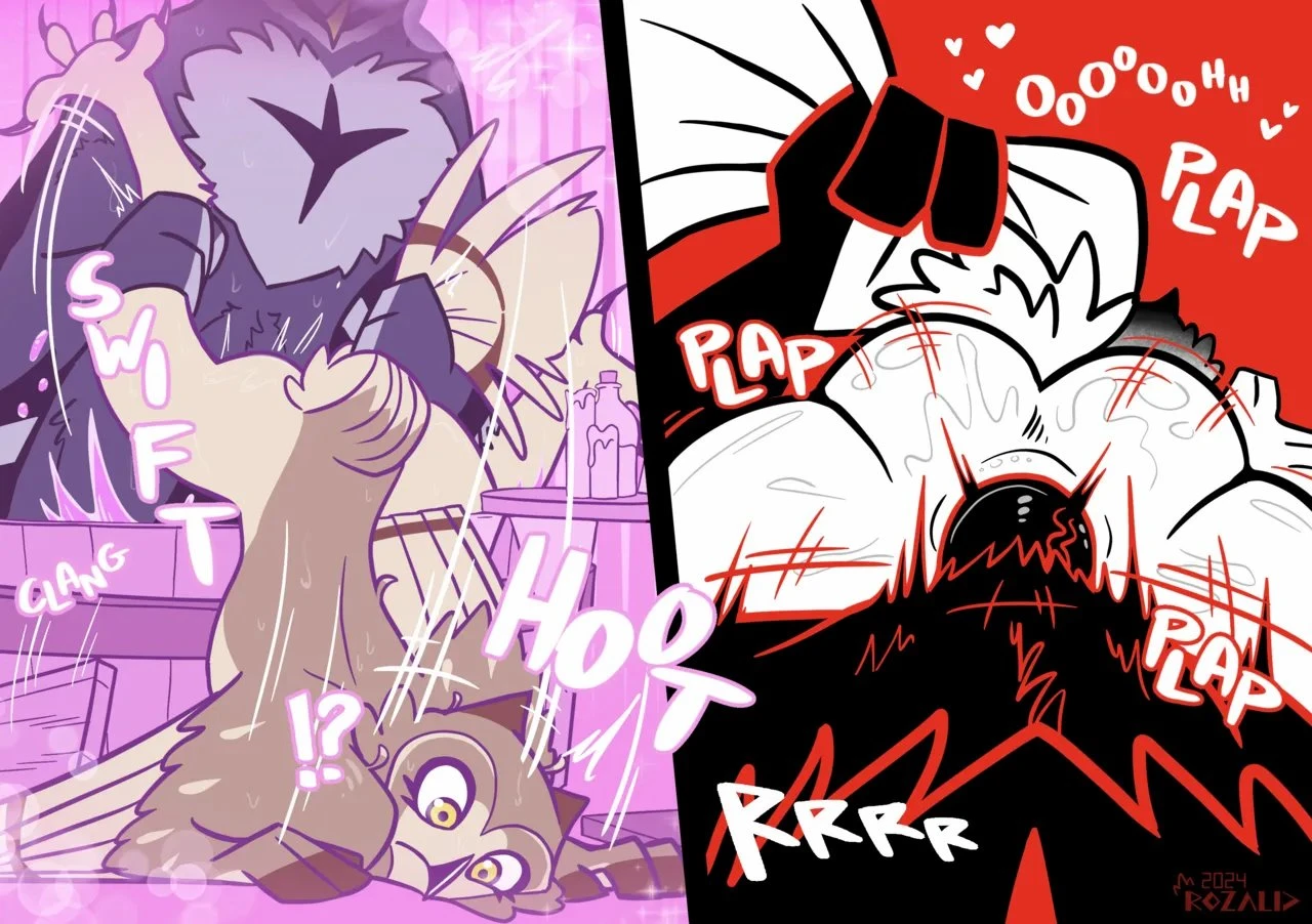 Kinky Owls: Going Wild porn comic picture 20