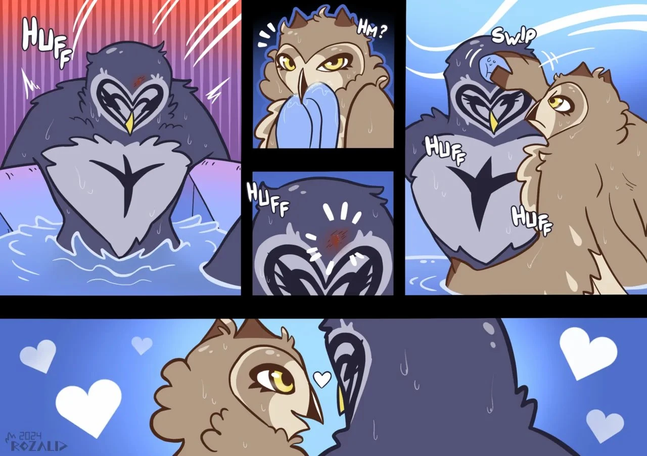Kinky Owls: Going Wild porn comic picture 23