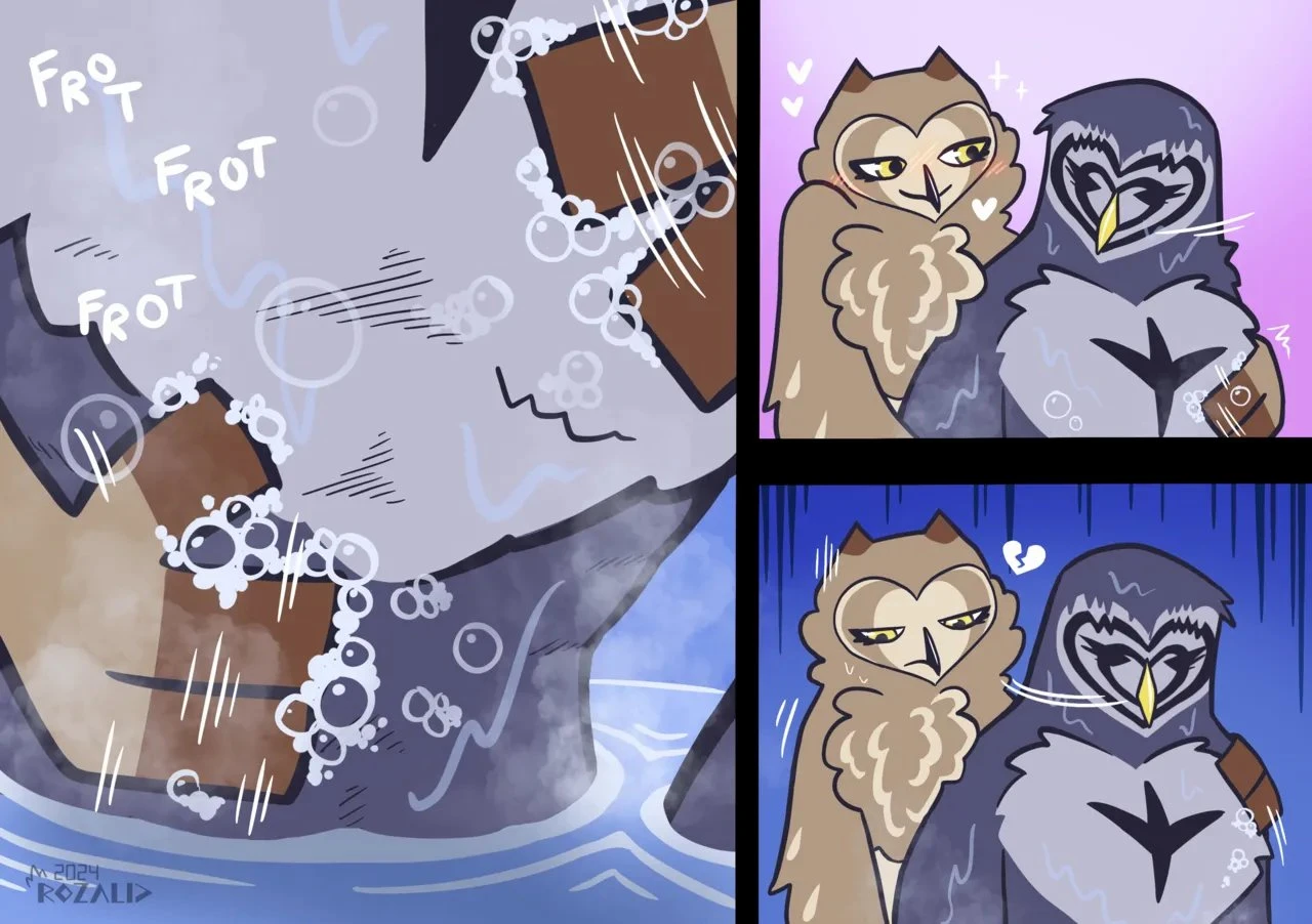 Kinky Owls: Going Wild porn comic picture 6
