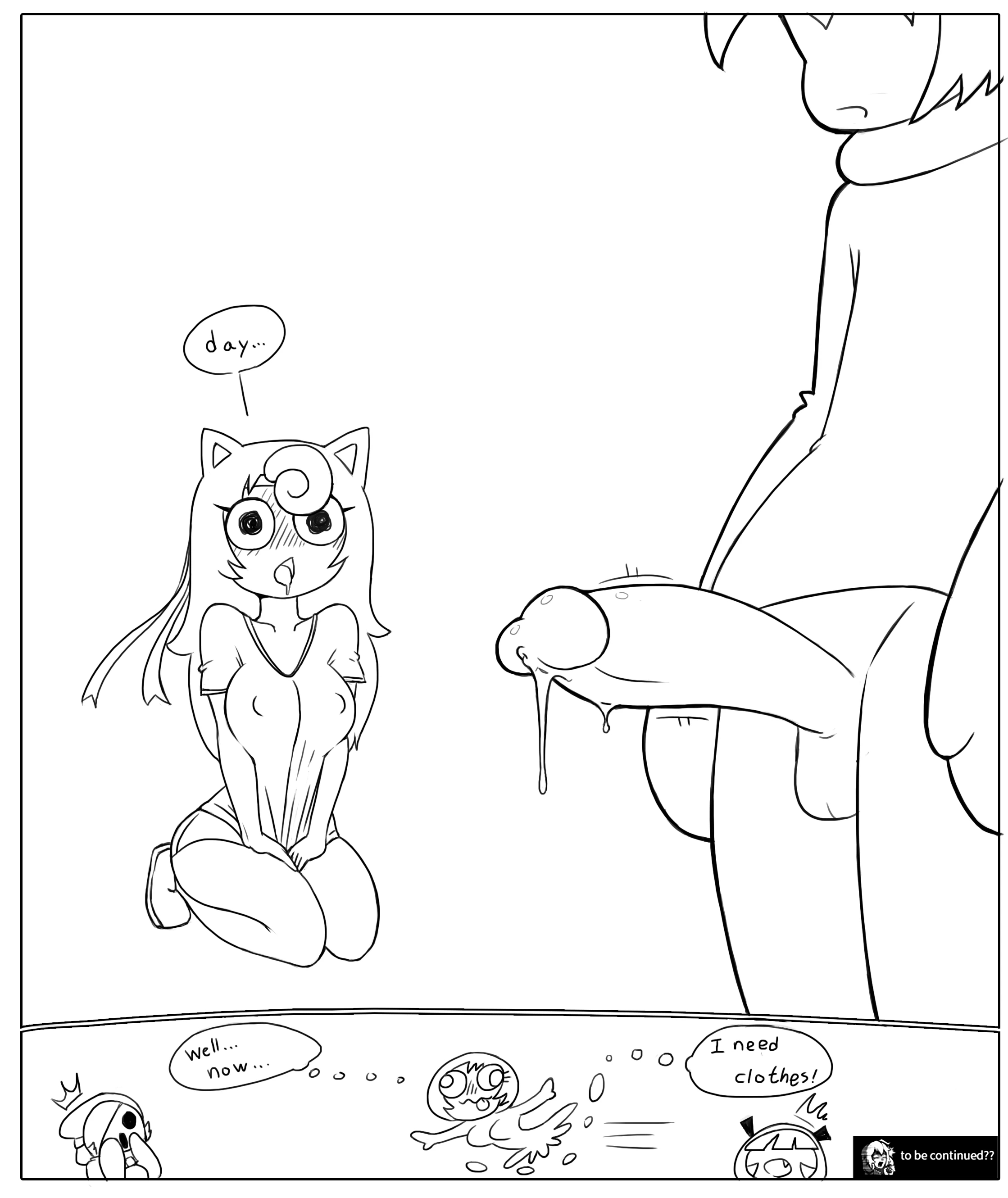 Kirby vs Jigglypuff porn comic picture 10