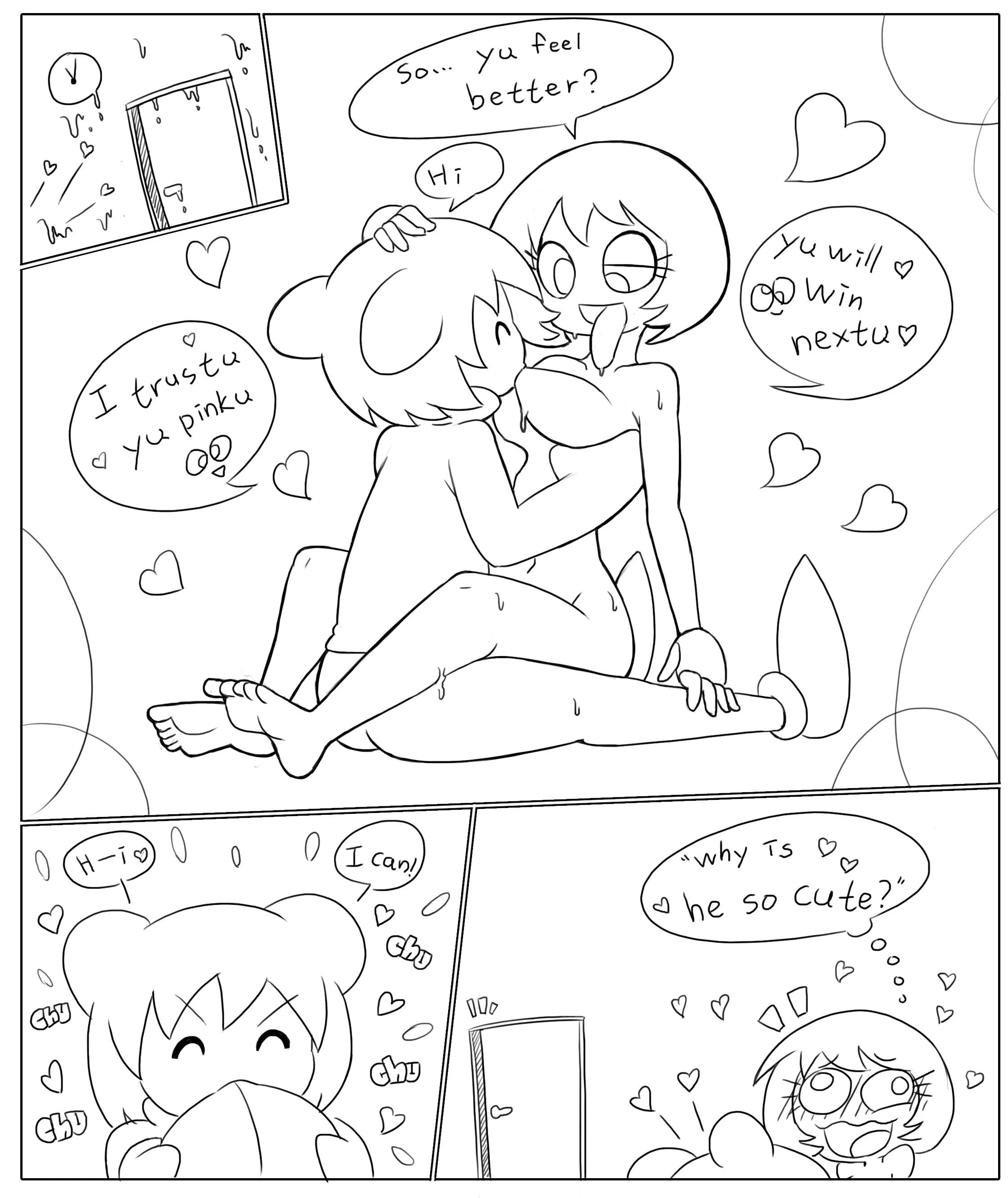Kirby vs Jigglypuff porn comic picture 7