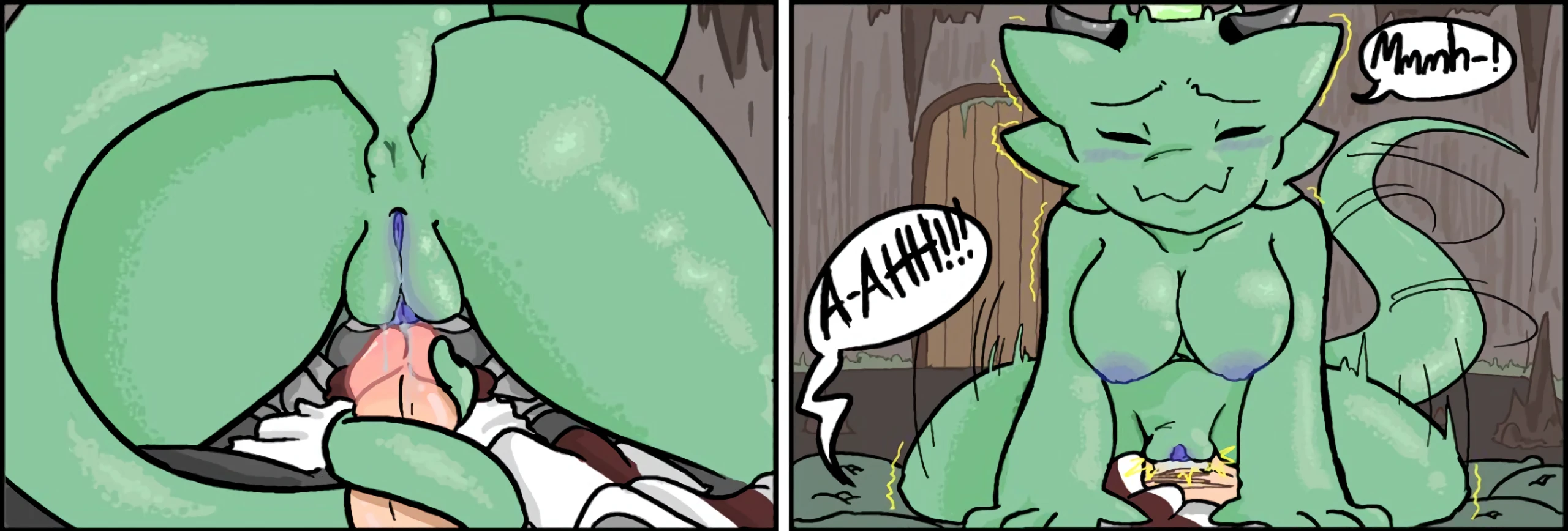 Kobold Princess porn comic picture 5