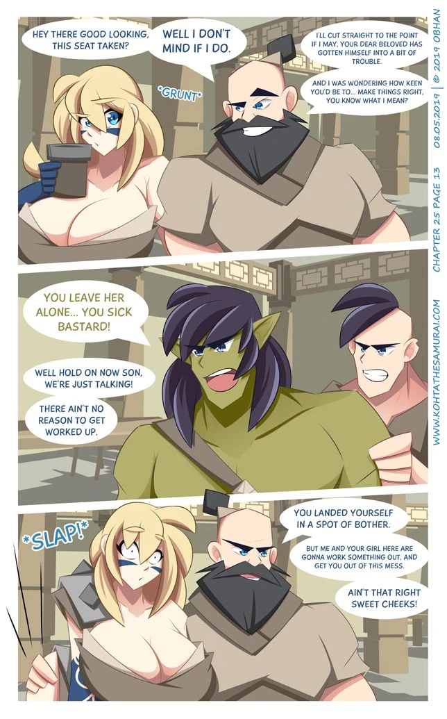 Kohta The Samurai 21-26 porn comic picture 271