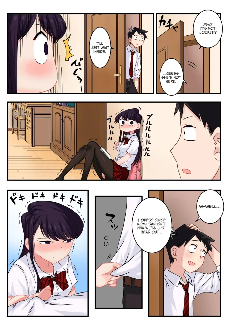 Komi-san wa, H Mousoushou desu 1 porn comic picture 5