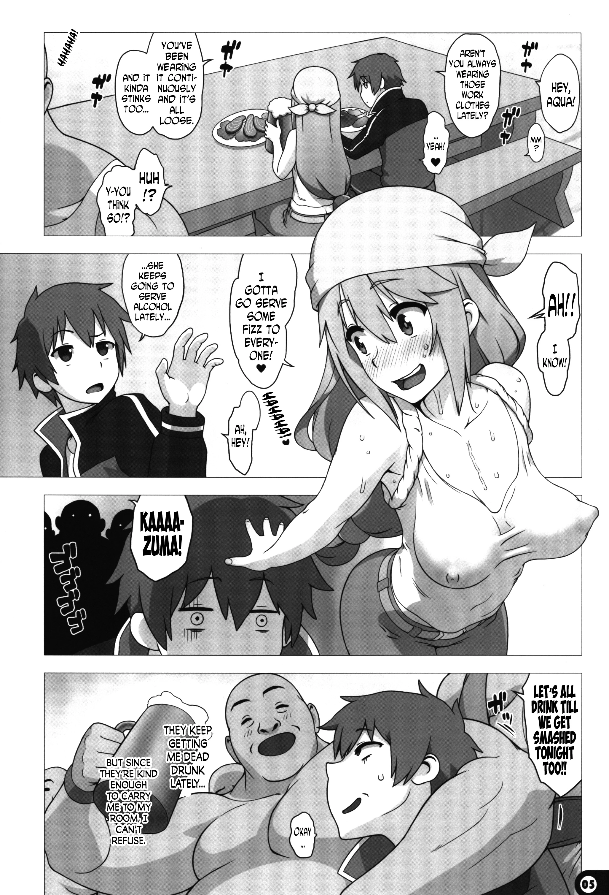 Kono Subarashii Sekai no Syukufuku porn comic picture 3