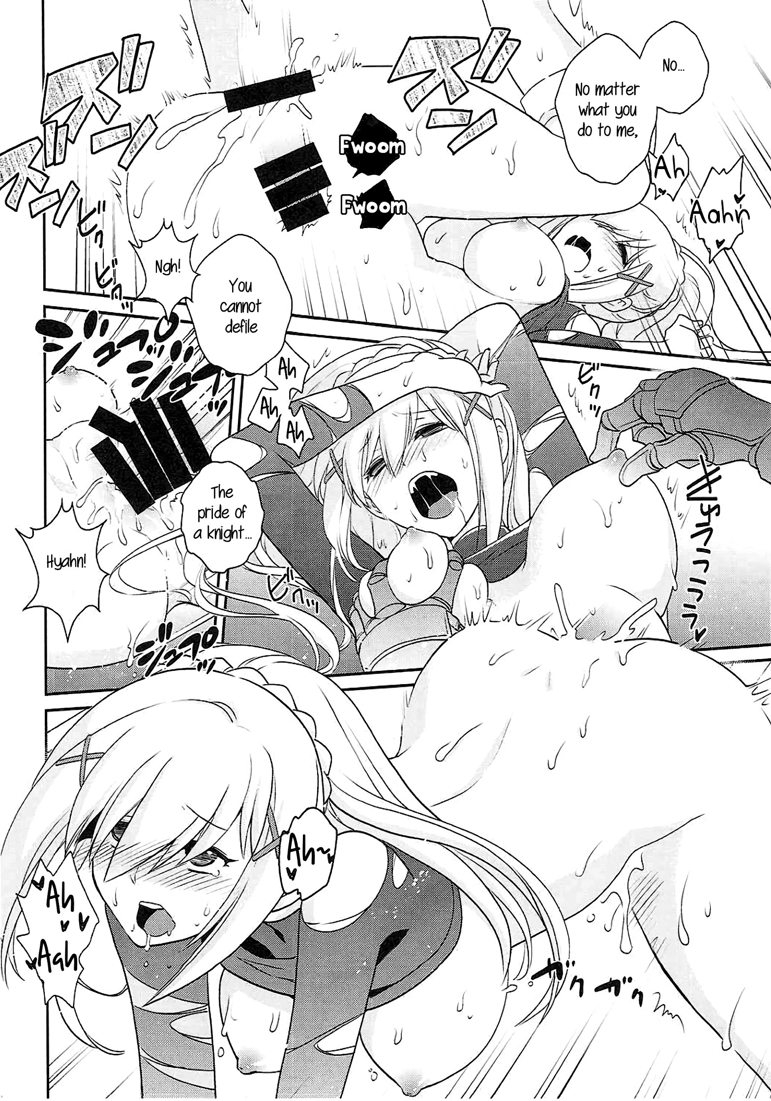 Kono Uruwashii Onna Kishi ni Oshioki o! porn comic picture 25