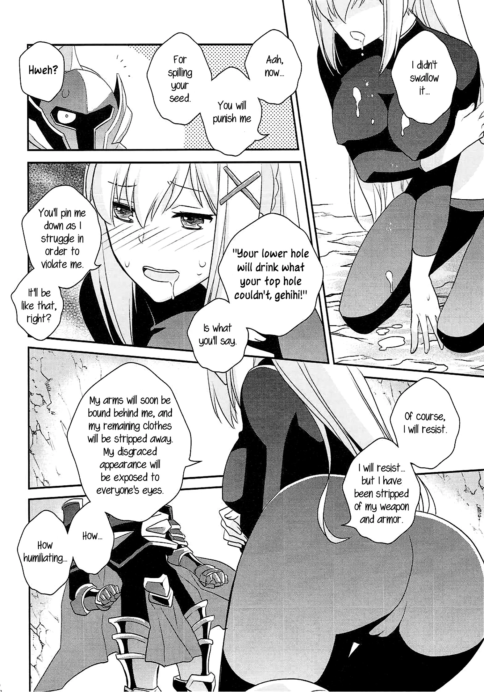 Kono Uruwashii Onna Kishi ni Oshioki o! porn comic picture 9