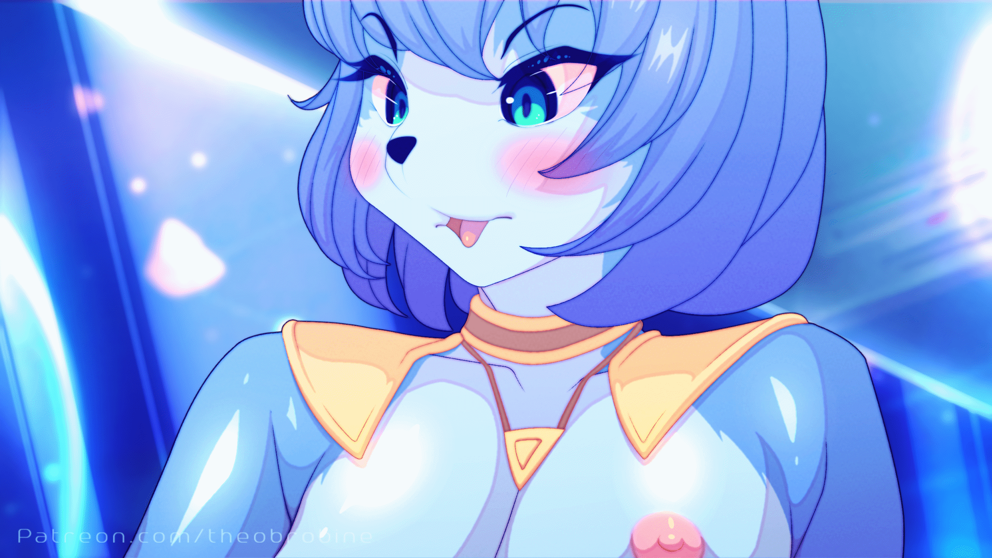 Krystal x Fox porn comic picture 1