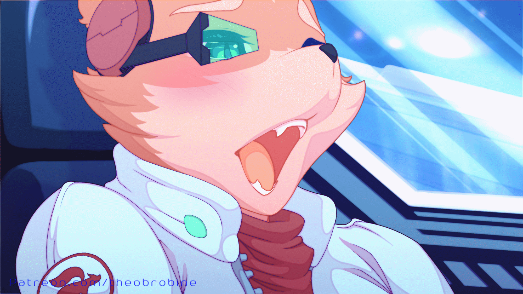 Krystal x Fox porn comic picture 4
