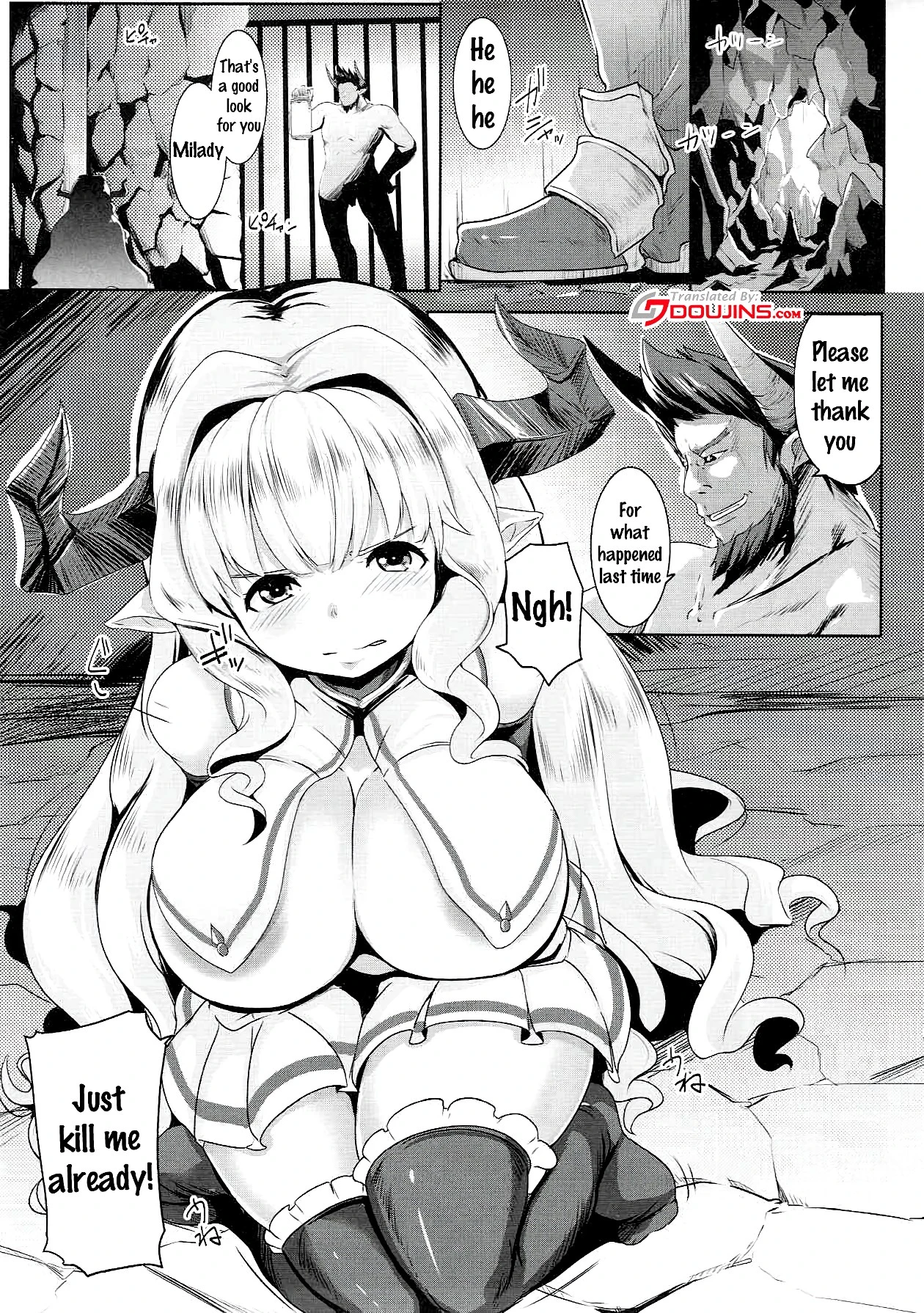 Kukkoro Draph ni Tanetsuke Press porn comic picture 2