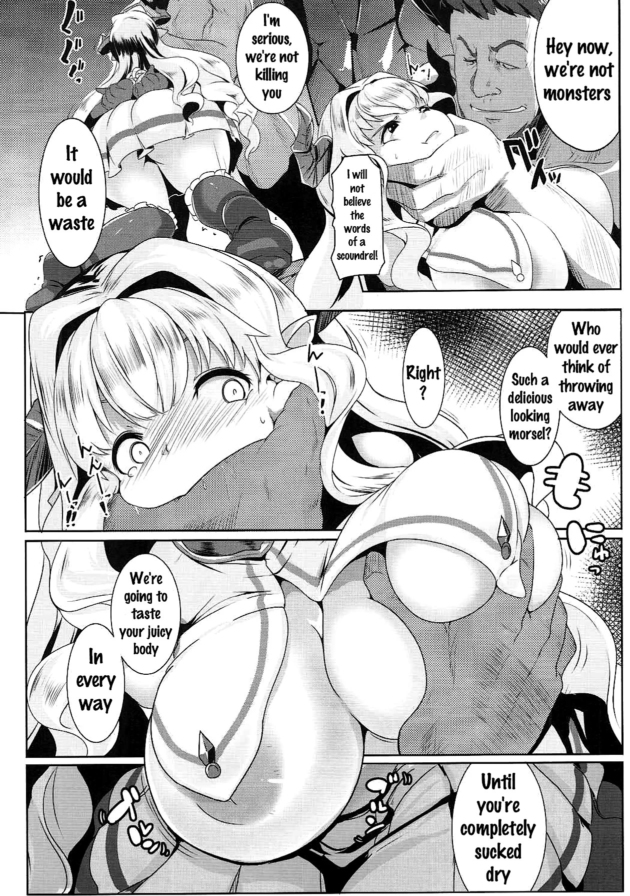 Kukkoro Draph ni Tanetsuke Press porn comic picture 3