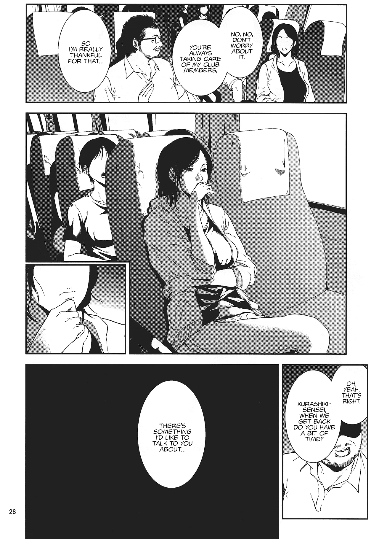 Kurashiki-sensei is in heat porn comic picture 27