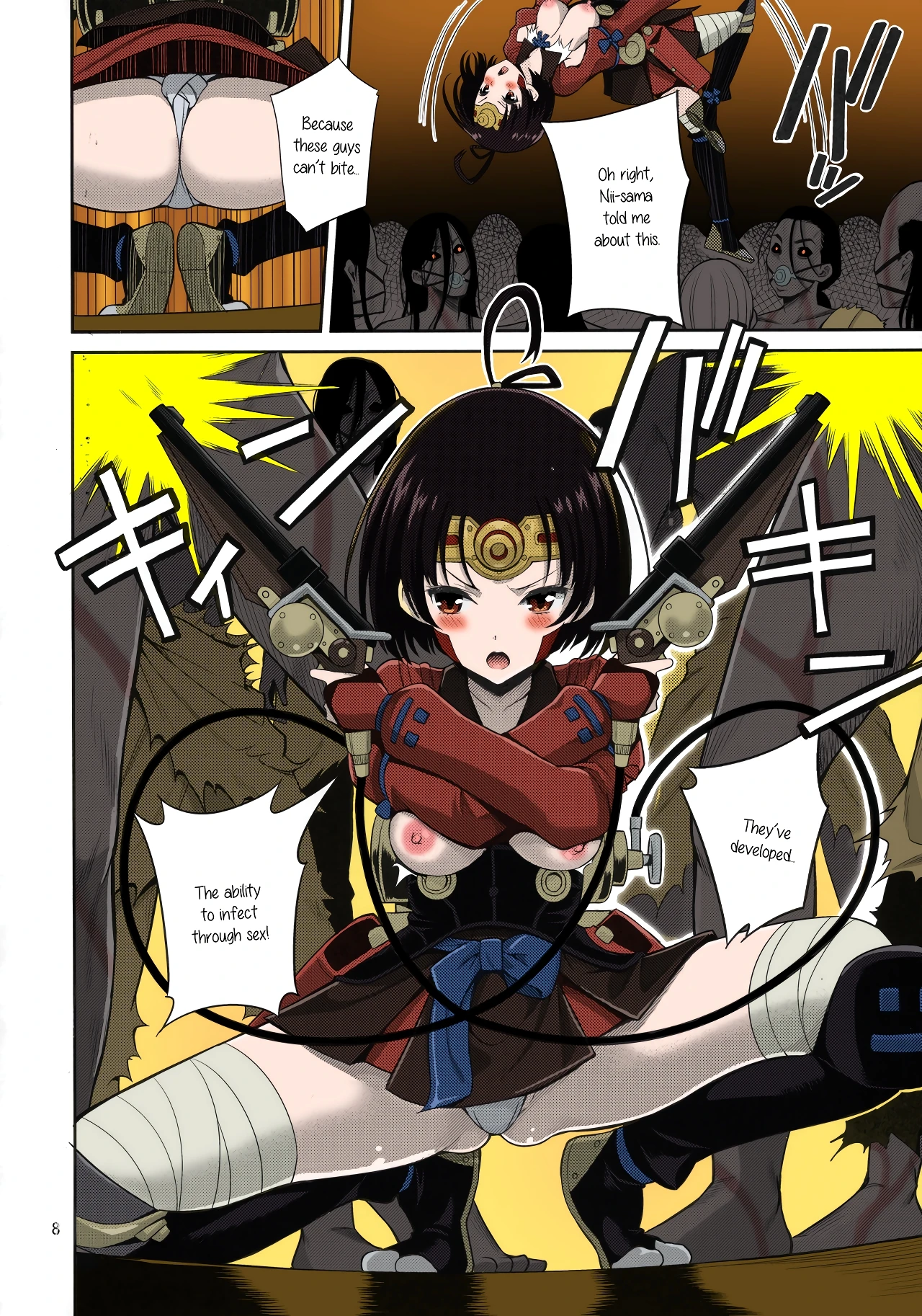 Kutsujoku Chitsu no Kabaneri porn comic picture 8