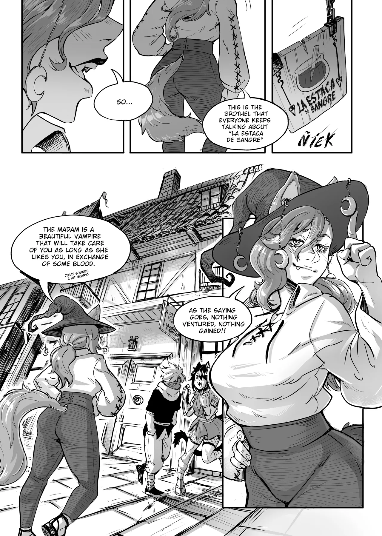 La estaca de sangre porn comic picture 2