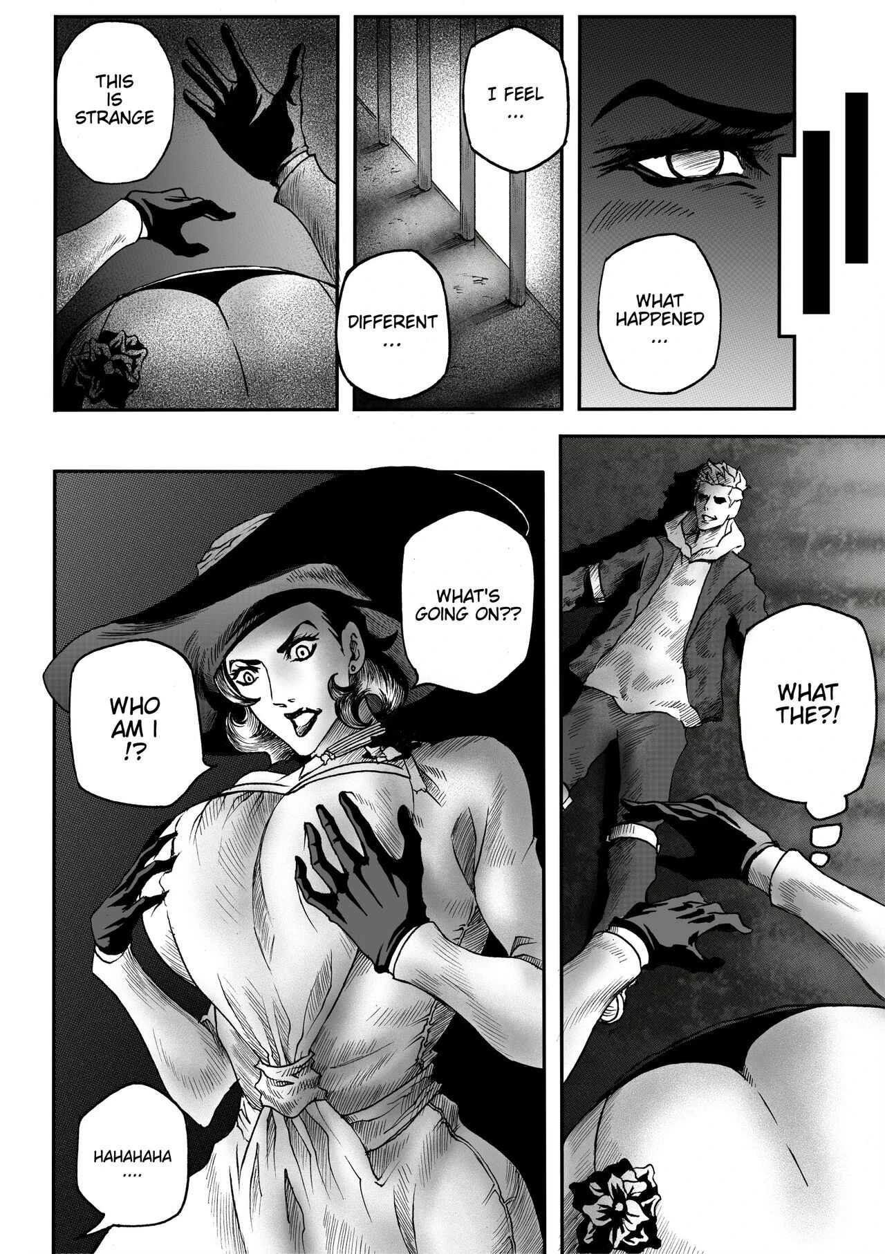 Lady Dimitrescu Bodyswap porn comic picture 3