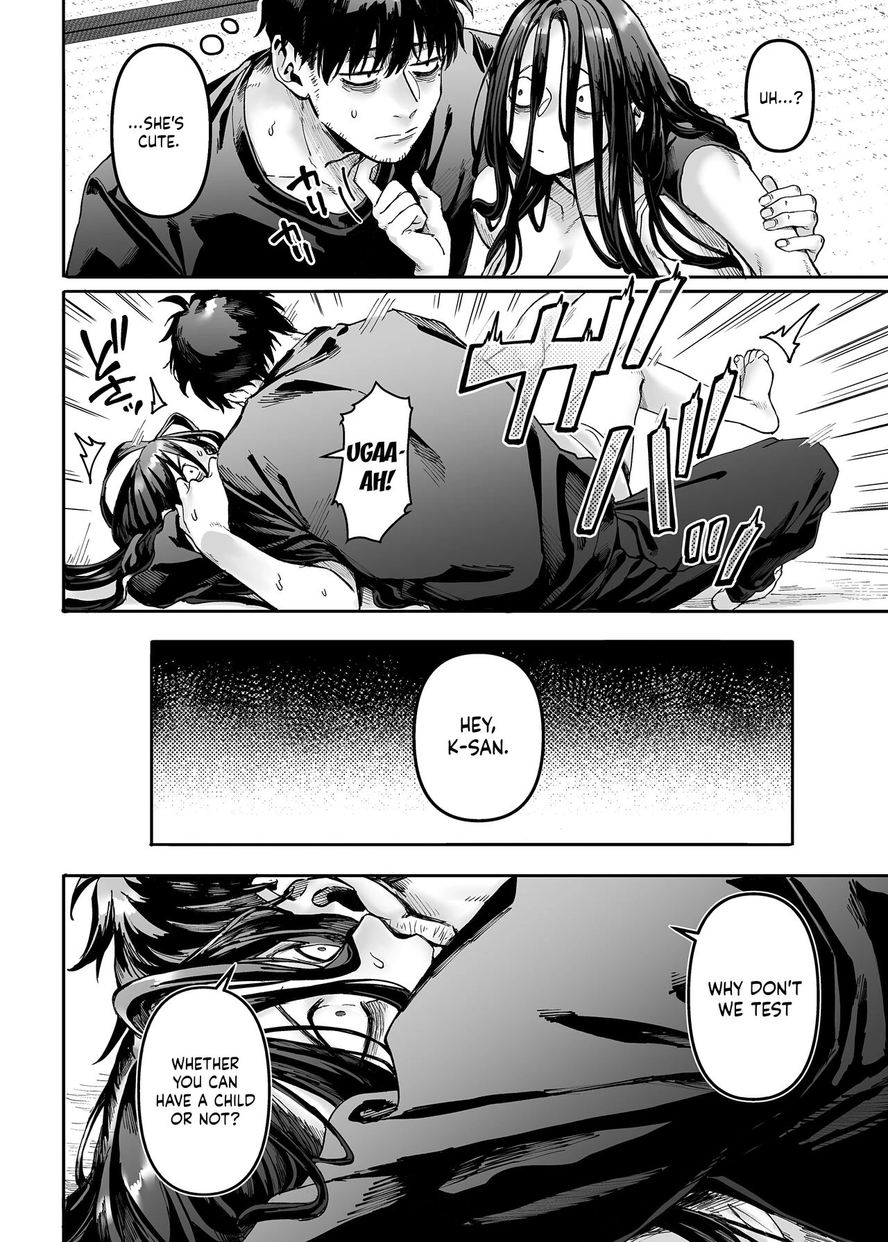 Lady K & The Sick Man (Book 2) - K子と病みおじ・楽 porn comic picture 18