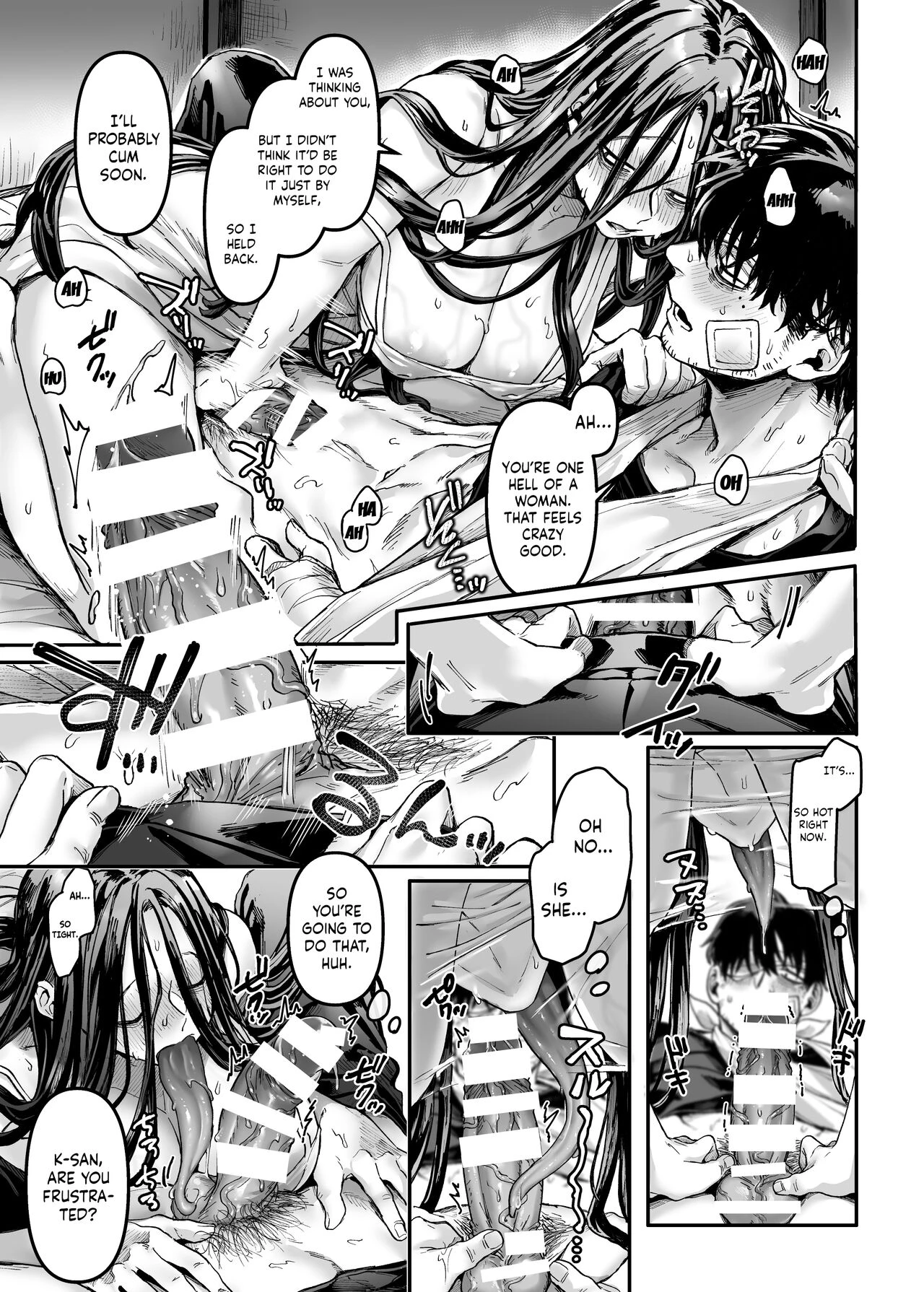 Lady K & The Sick Man (Book 2) - K子と病みおじ・楽 porn comic picture 37
