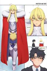 Lancer Artoria love 2 porn comic picture 1