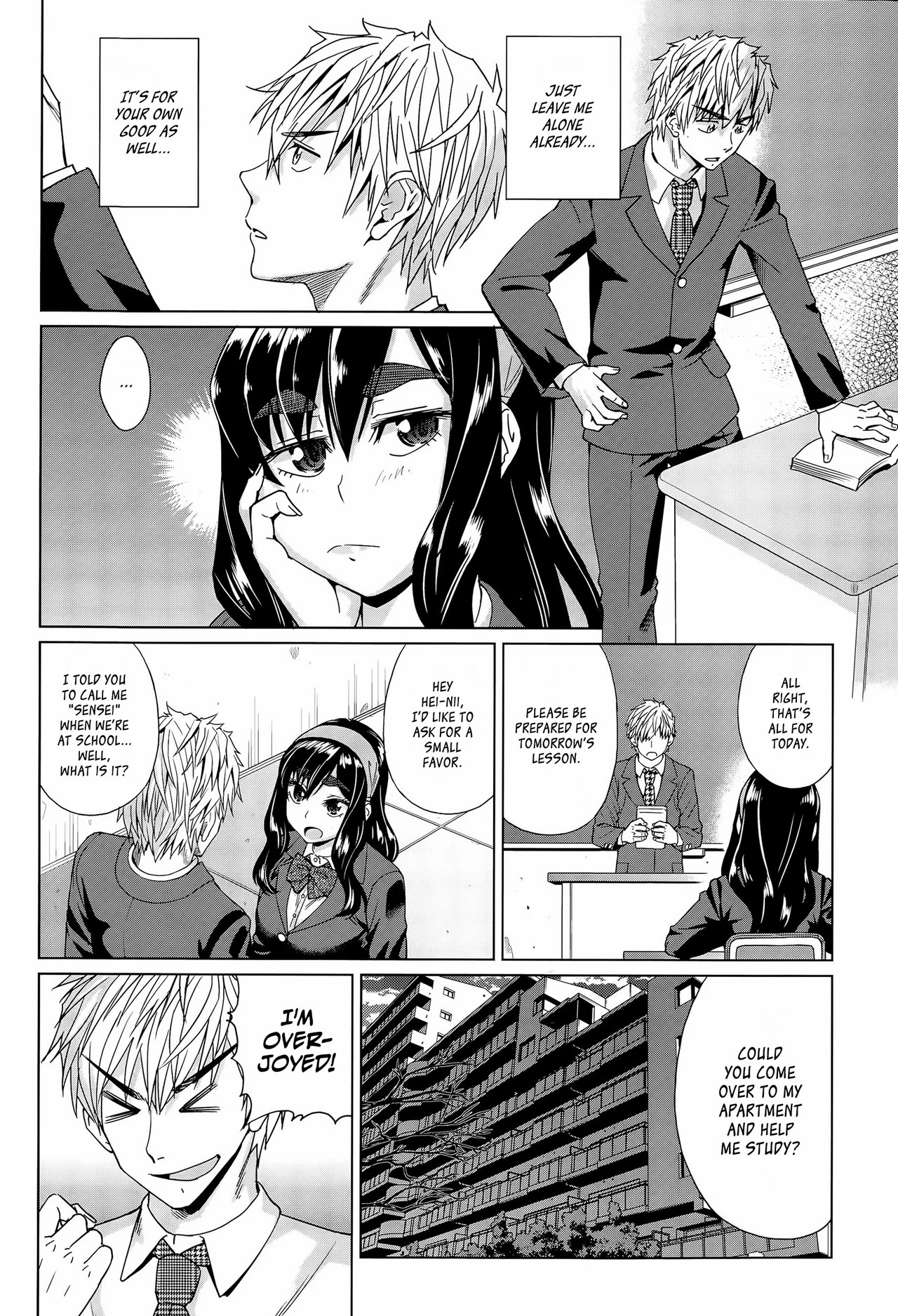 Leave Me Alone! porn comic picture 4