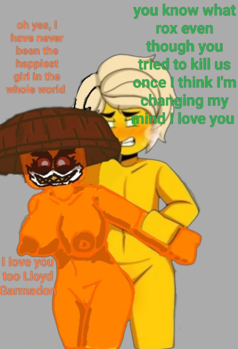 LEGO Ninjago Lloyd and Rox loving friendship porn comic picture 7