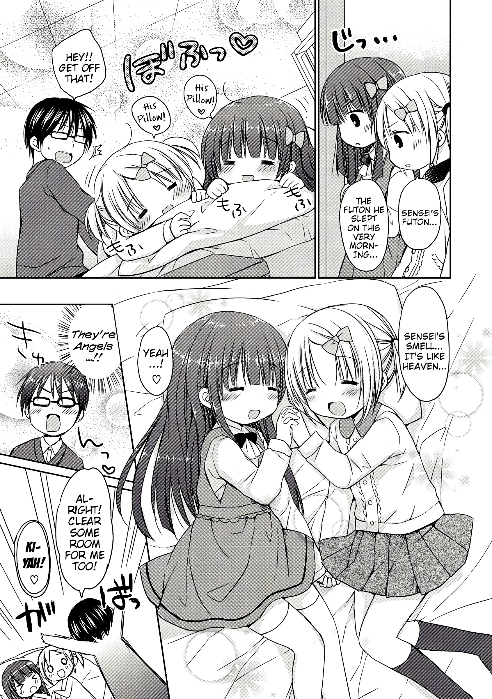 Lesson: Only Look At Us porn comic picture 3