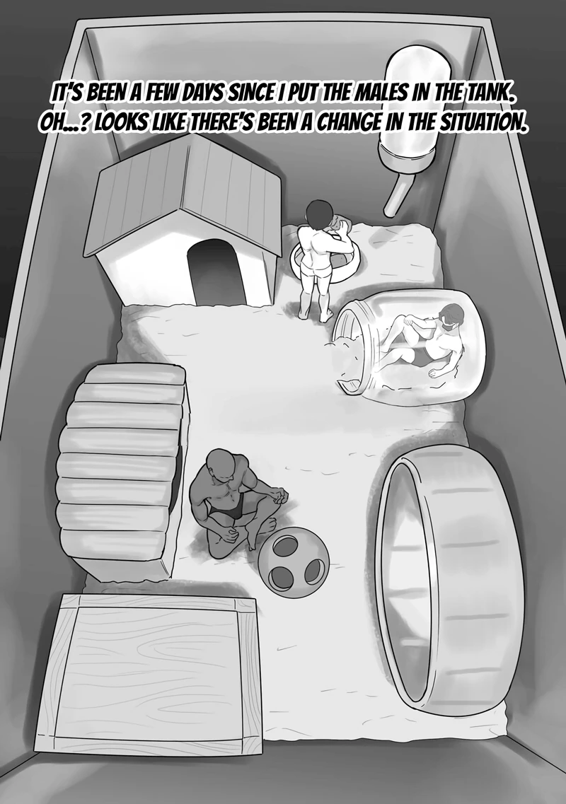 Let's try putting various males into the high-pH tank porn comic picture 10