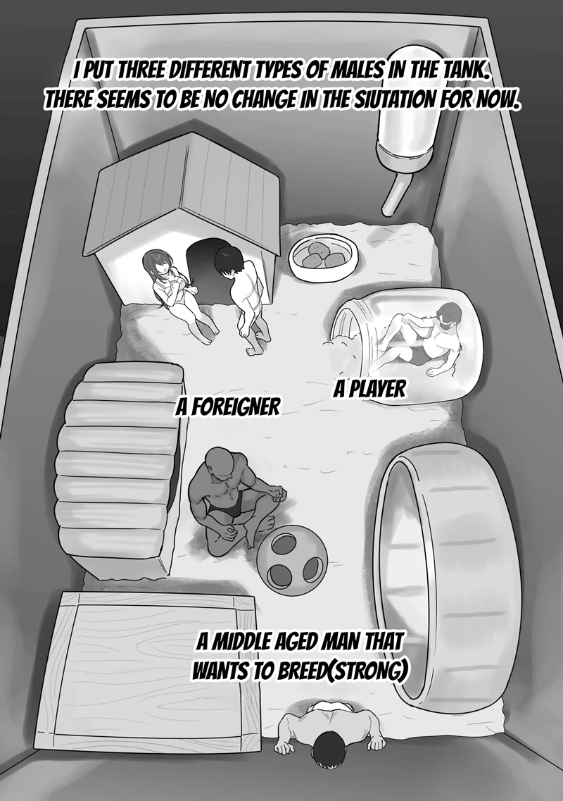 Let's try putting various males into the high-pH tank porn comic picture 7