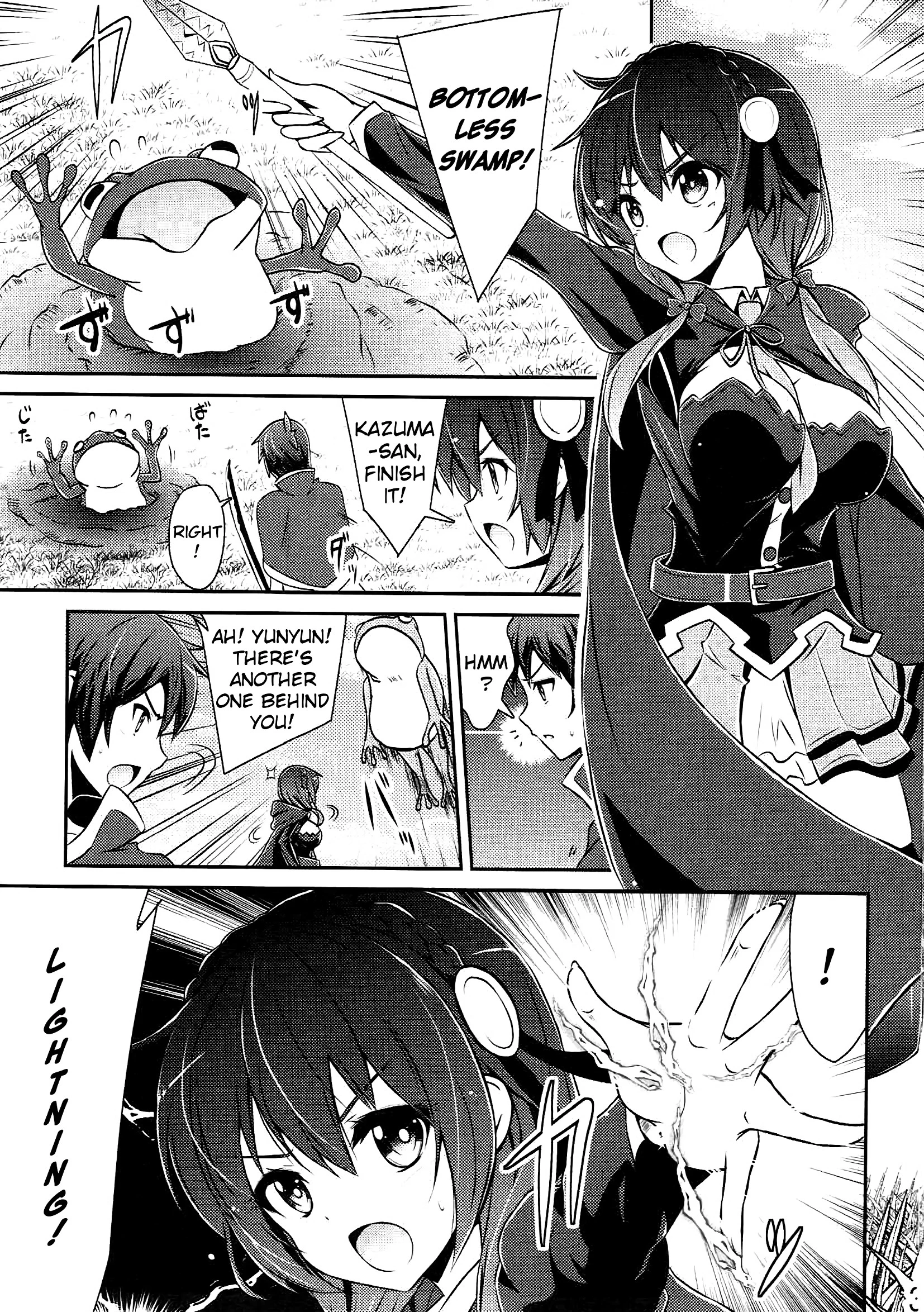 Let's Yunyun! porn comic picture 2