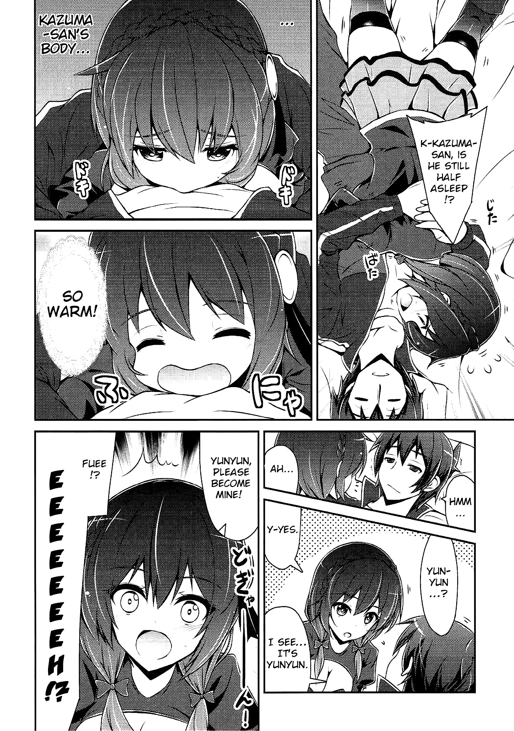 Let's Yunyun! porn comic picture 7