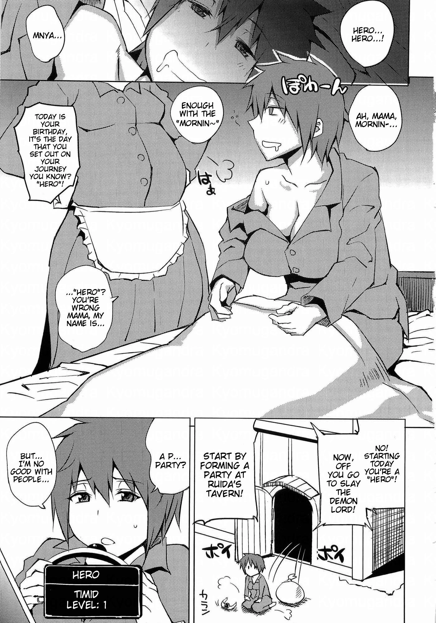 Leveling Up The Hero porn comic picture 2