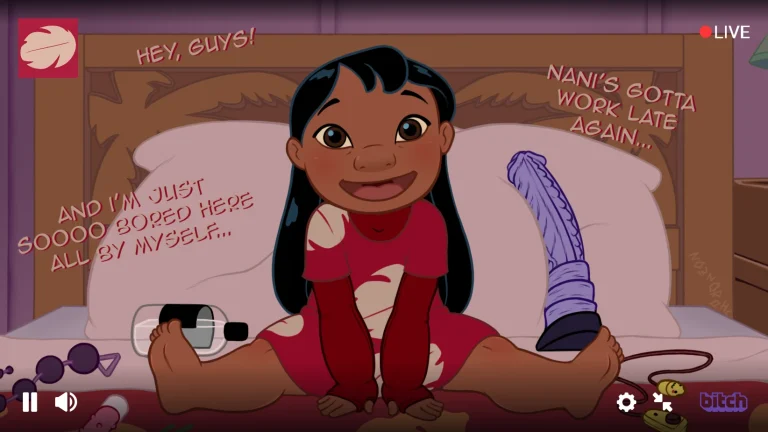 Lilo's Live Stream porn comic picture 1