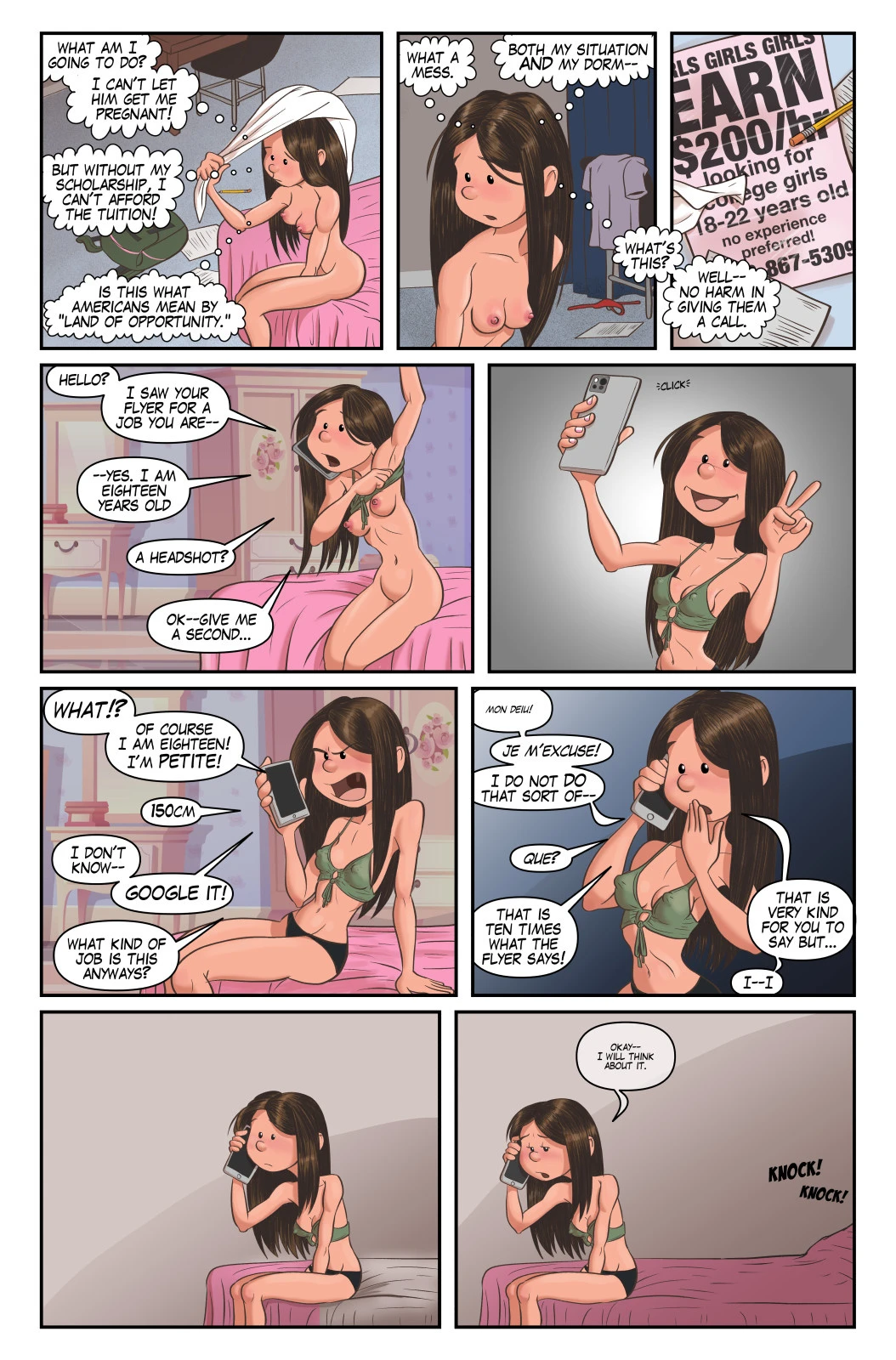 Lily In America porn comic picture 4