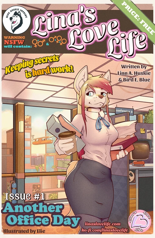 Lina's Love Life - Another Office Day porn comic picture 1