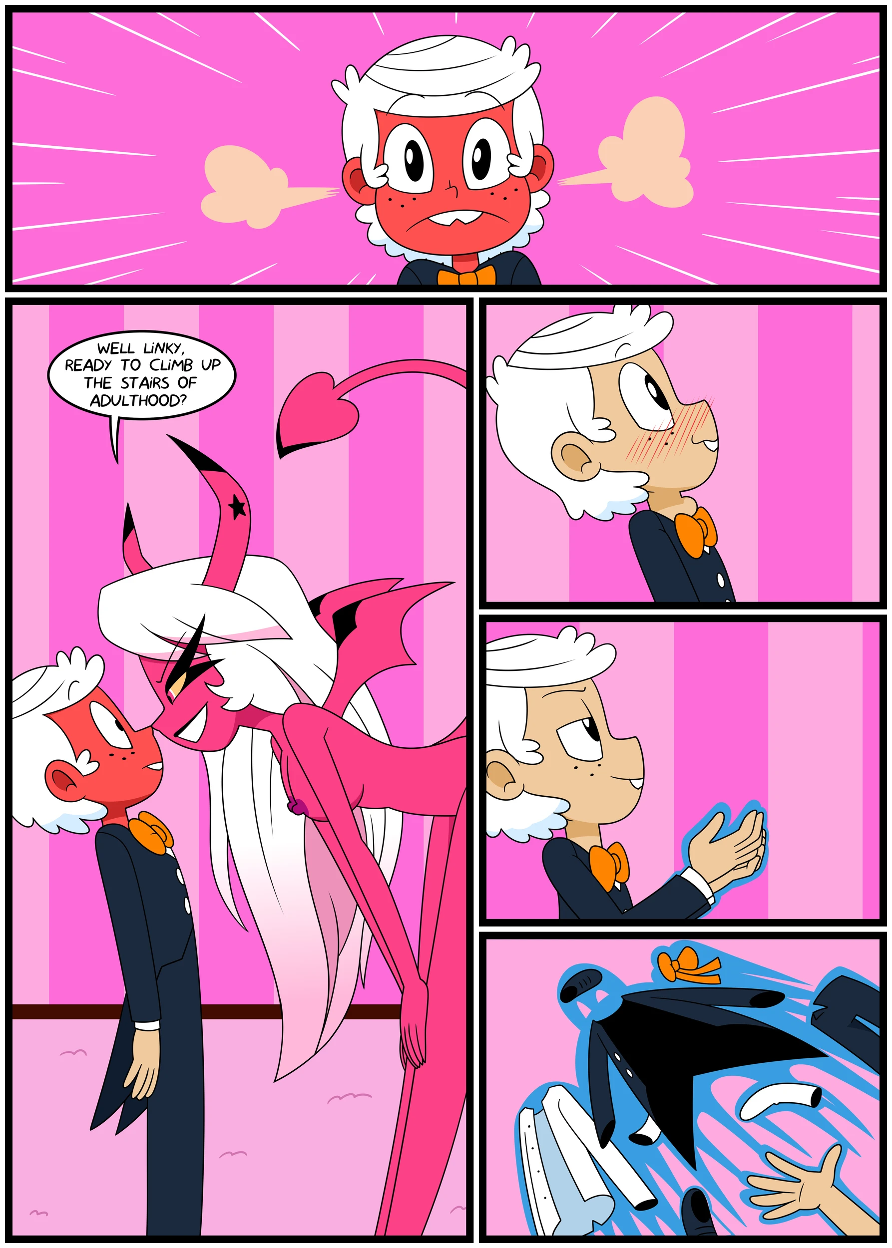 Lincoln’s Helluva FirstTime porn comic picture 4