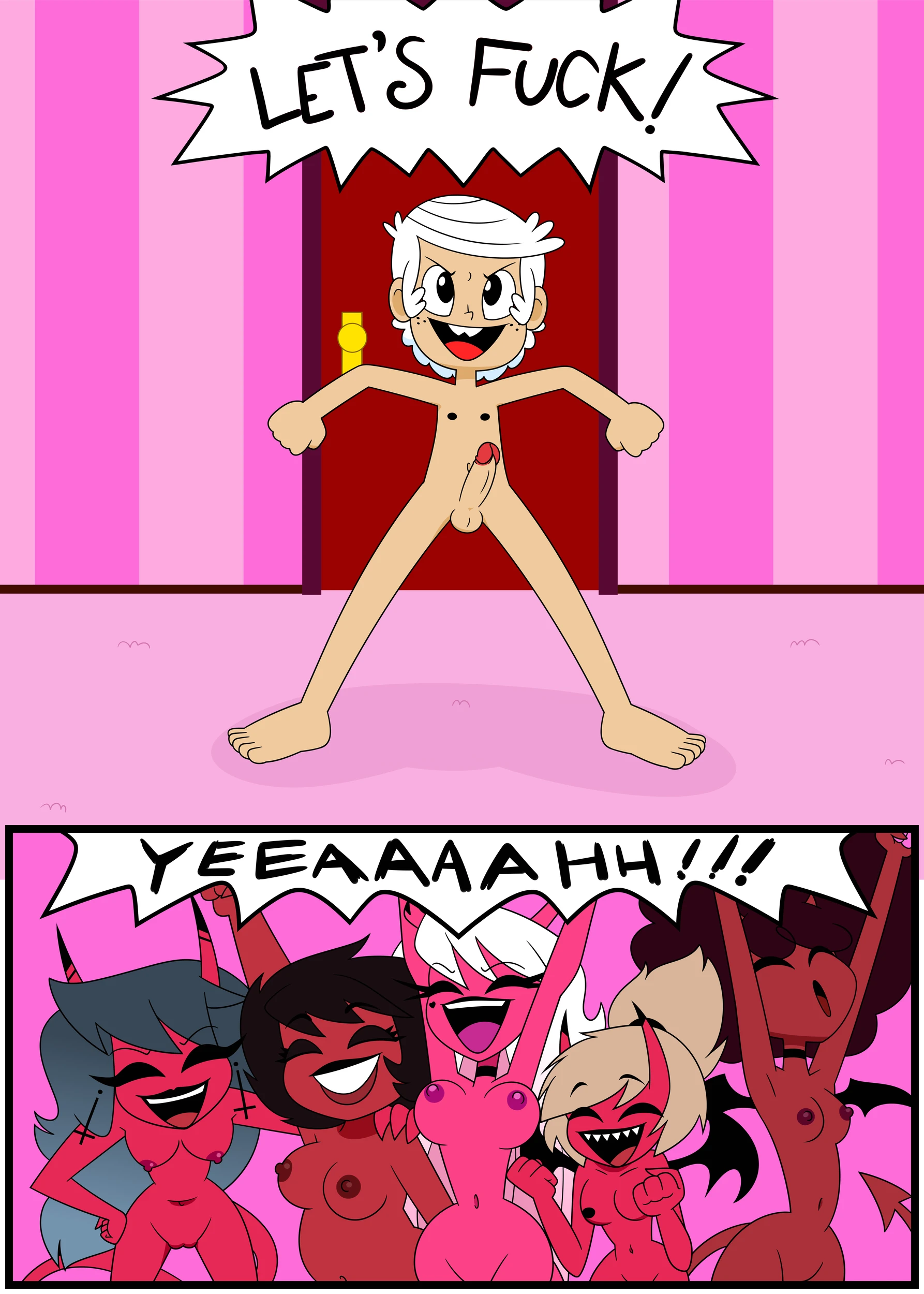Lincoln’s Helluva FirstTime porn comic picture 5