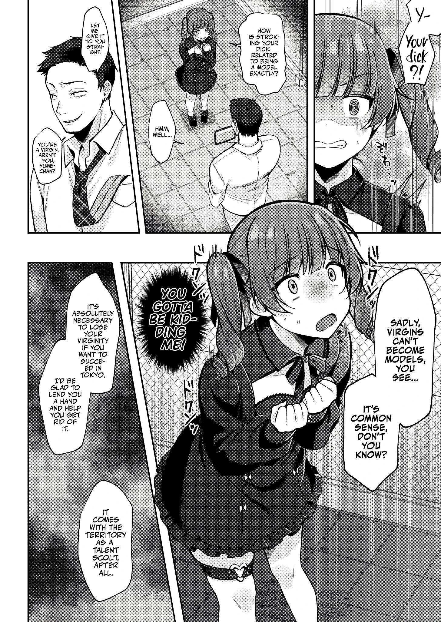 Little Brat's Big Dream porn comic picture 14