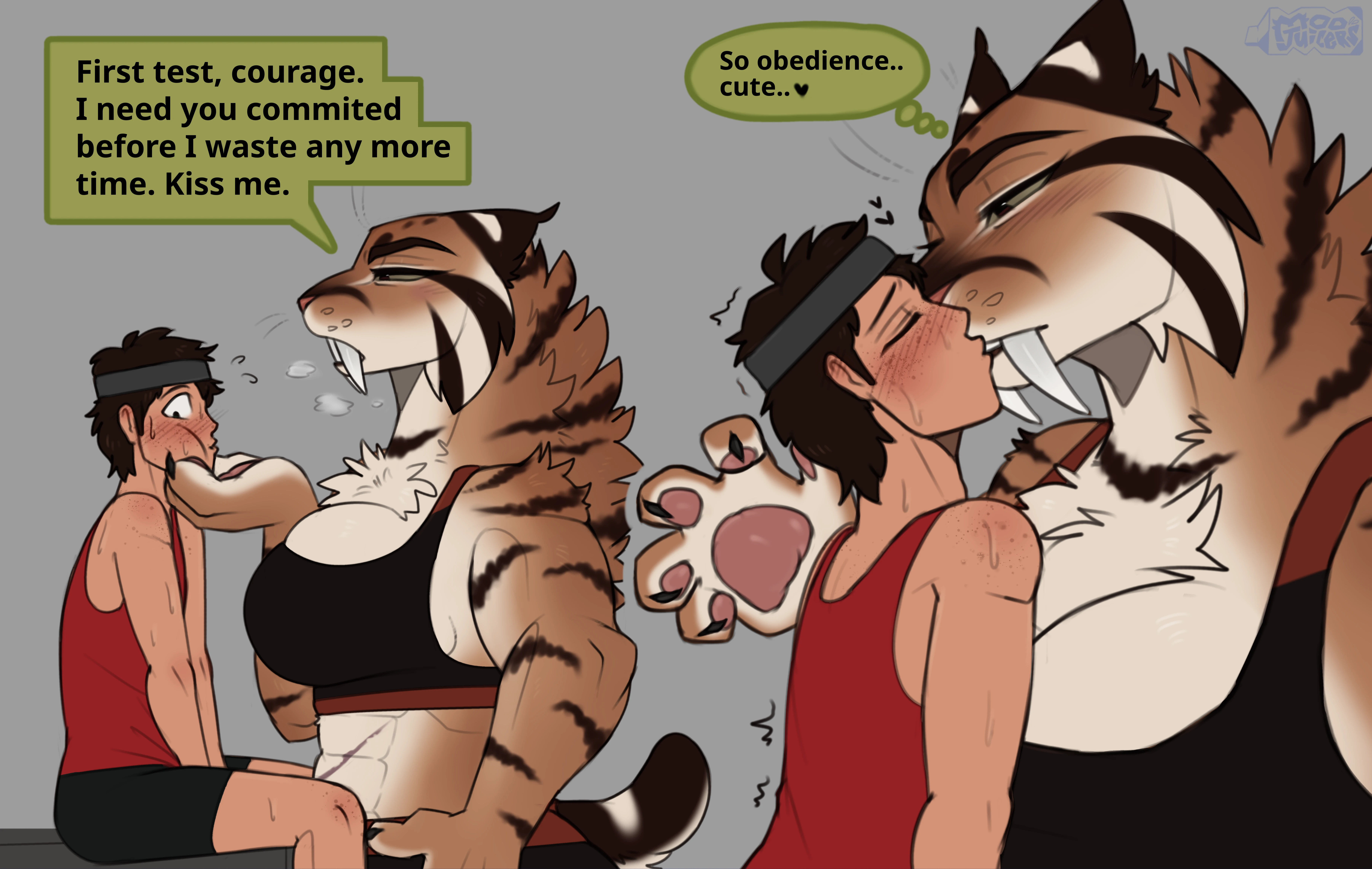 Little Challenge porn comic picture 2