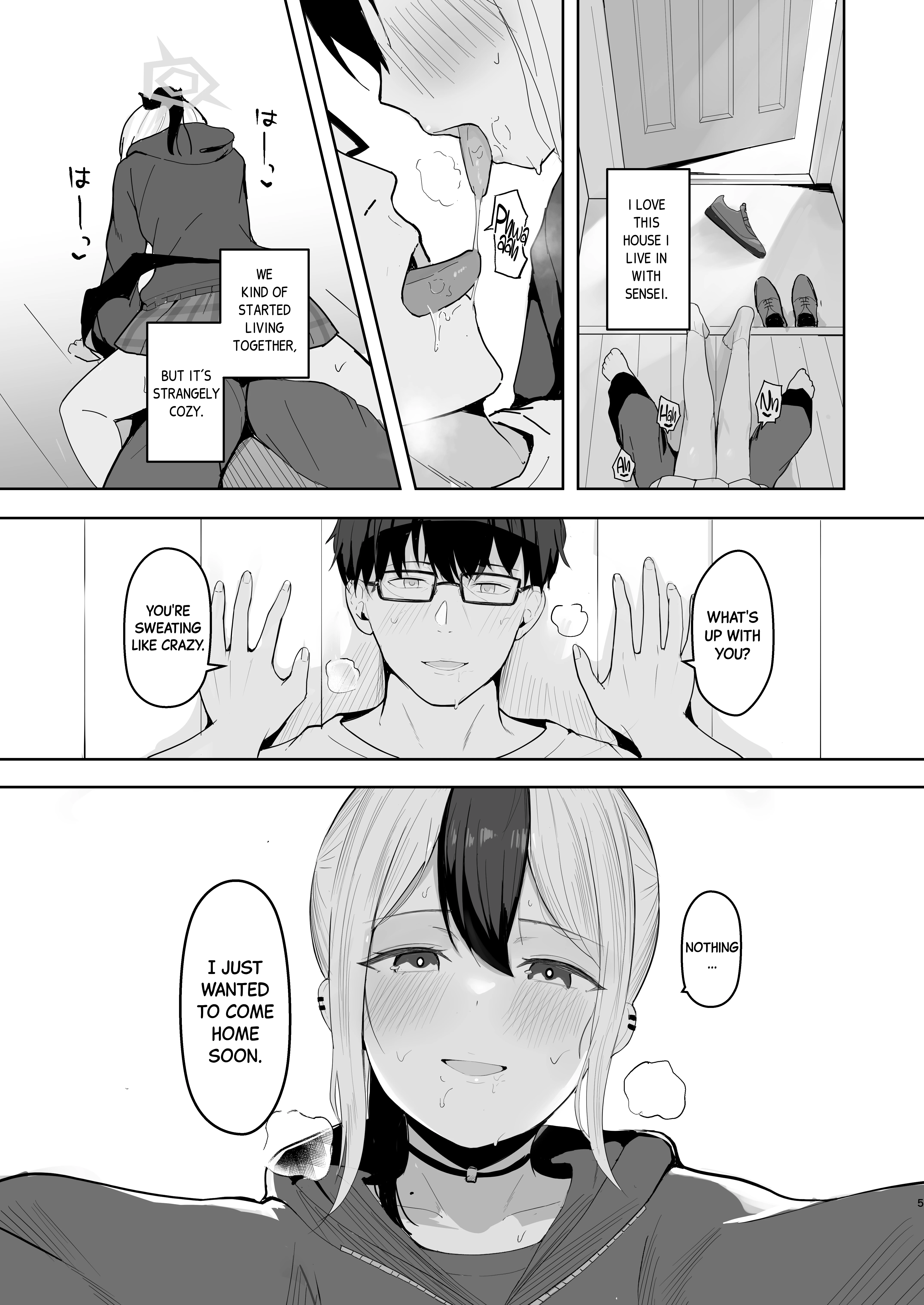 Living Together with Kayoko porn comic picture 4
