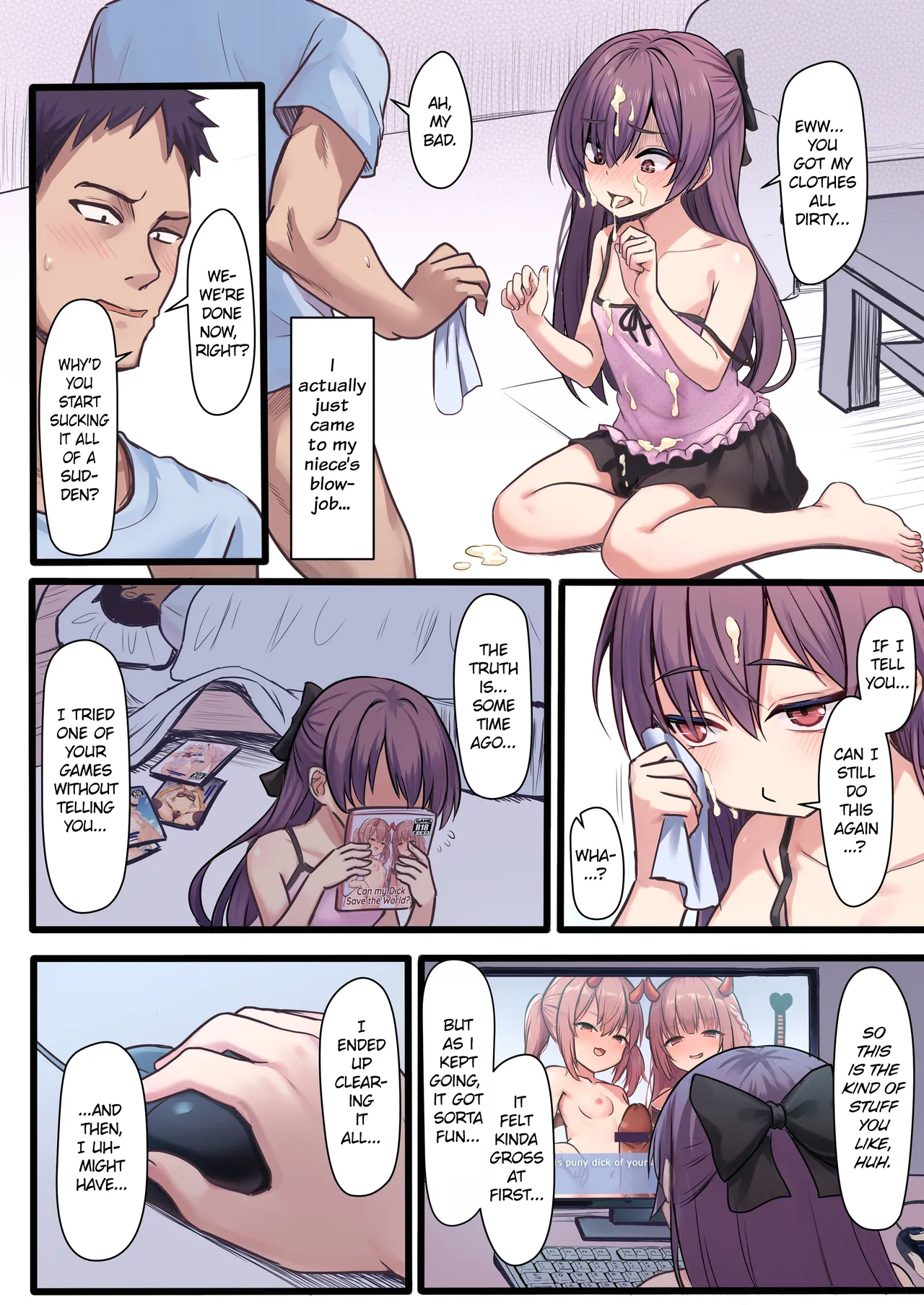 Living With a Brat Who Won't be Honest! porn comic picture 11