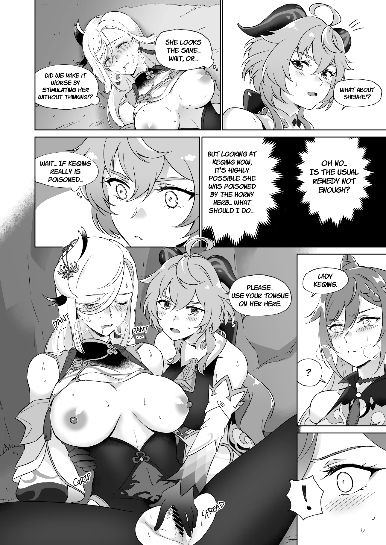 Liyuesbian Remedial Sex porn comic picture 25
