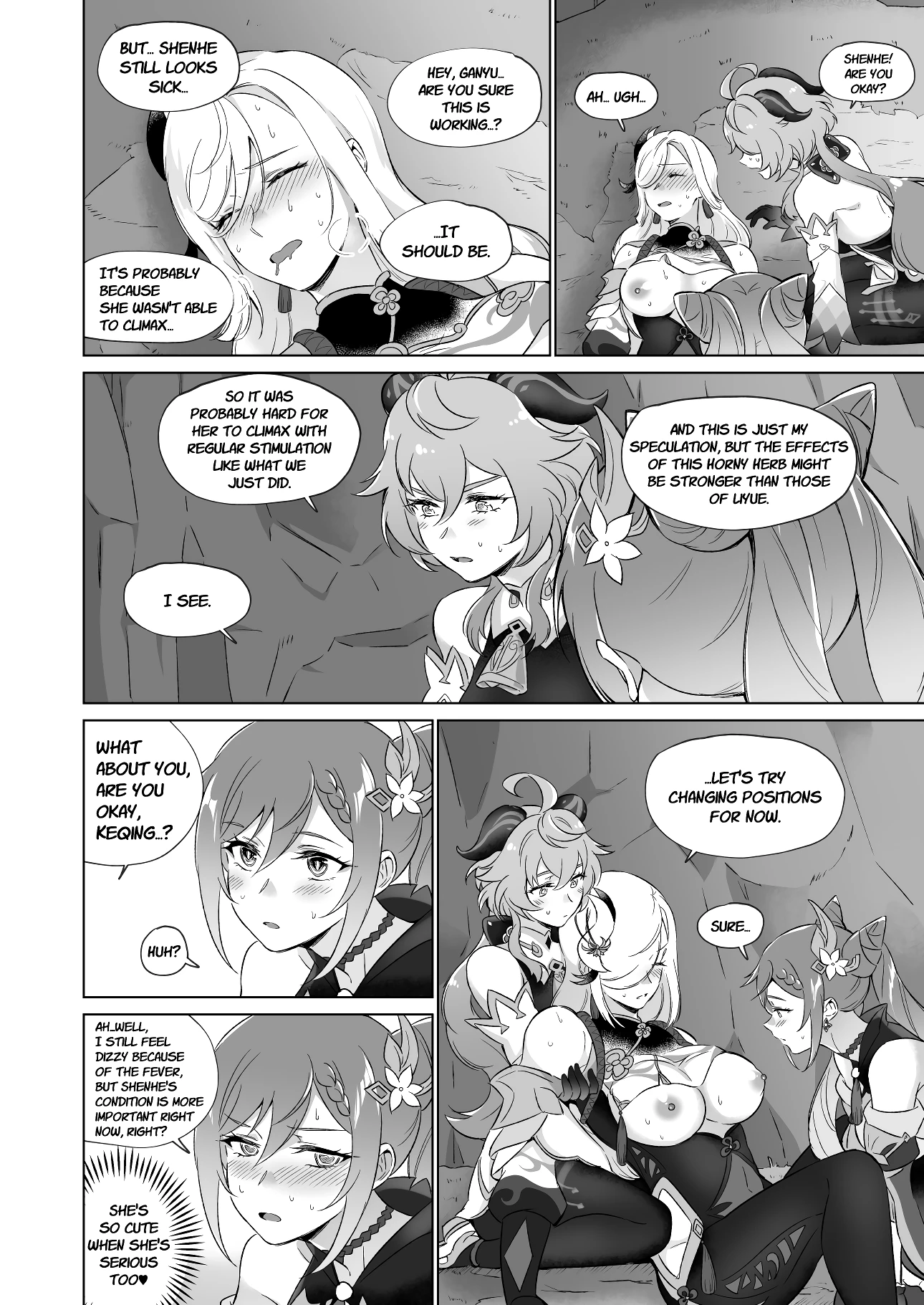 Liyuesbian Remedial Sex porn comic picture 29