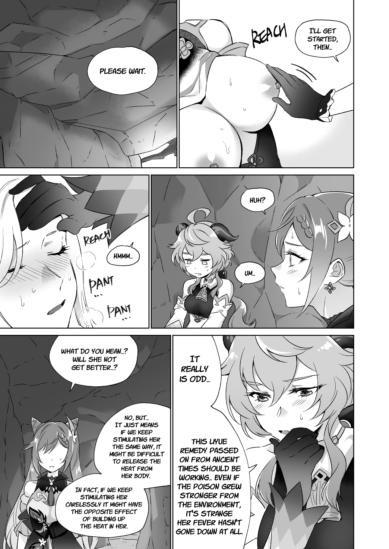 Liyuesbian Remedial Sex porn comic picture 30