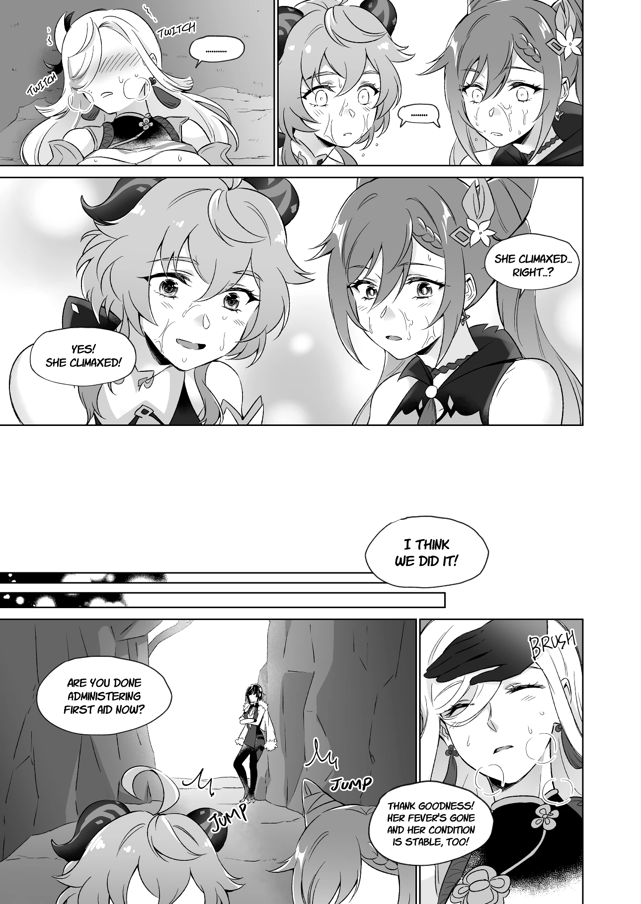 Liyuesbian Remedial Sex porn comic picture 40